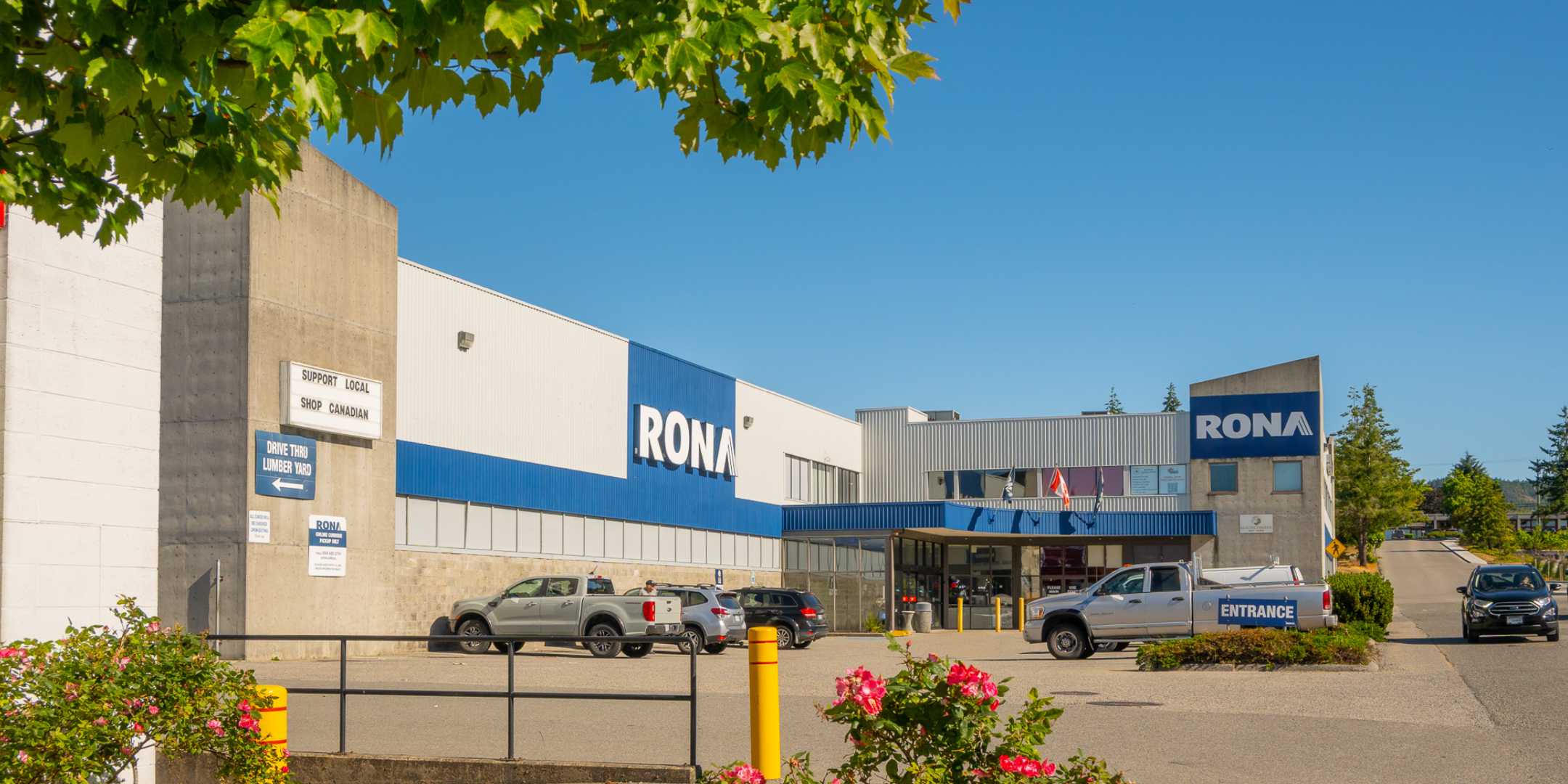 Rona entrance