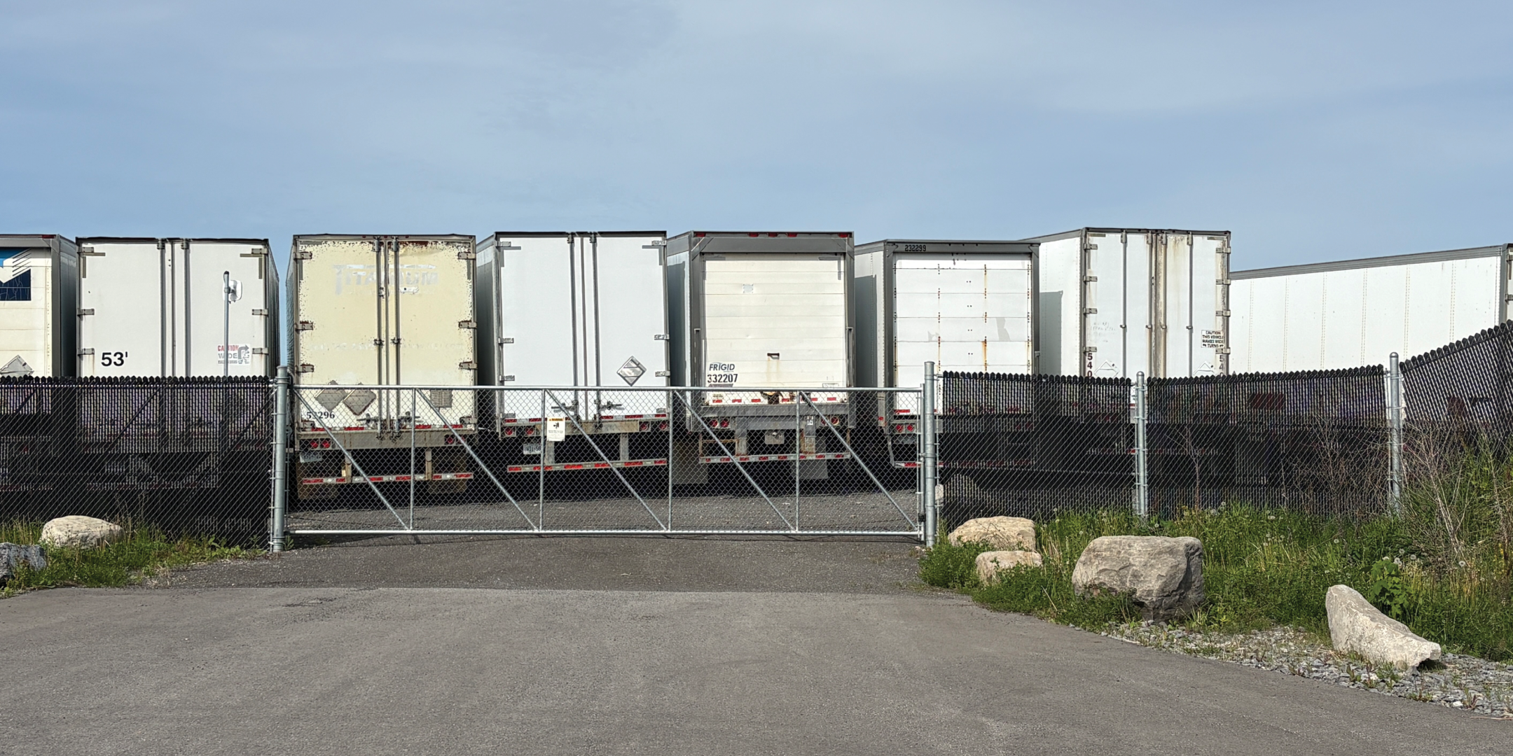 560 Echo Street outside storage land