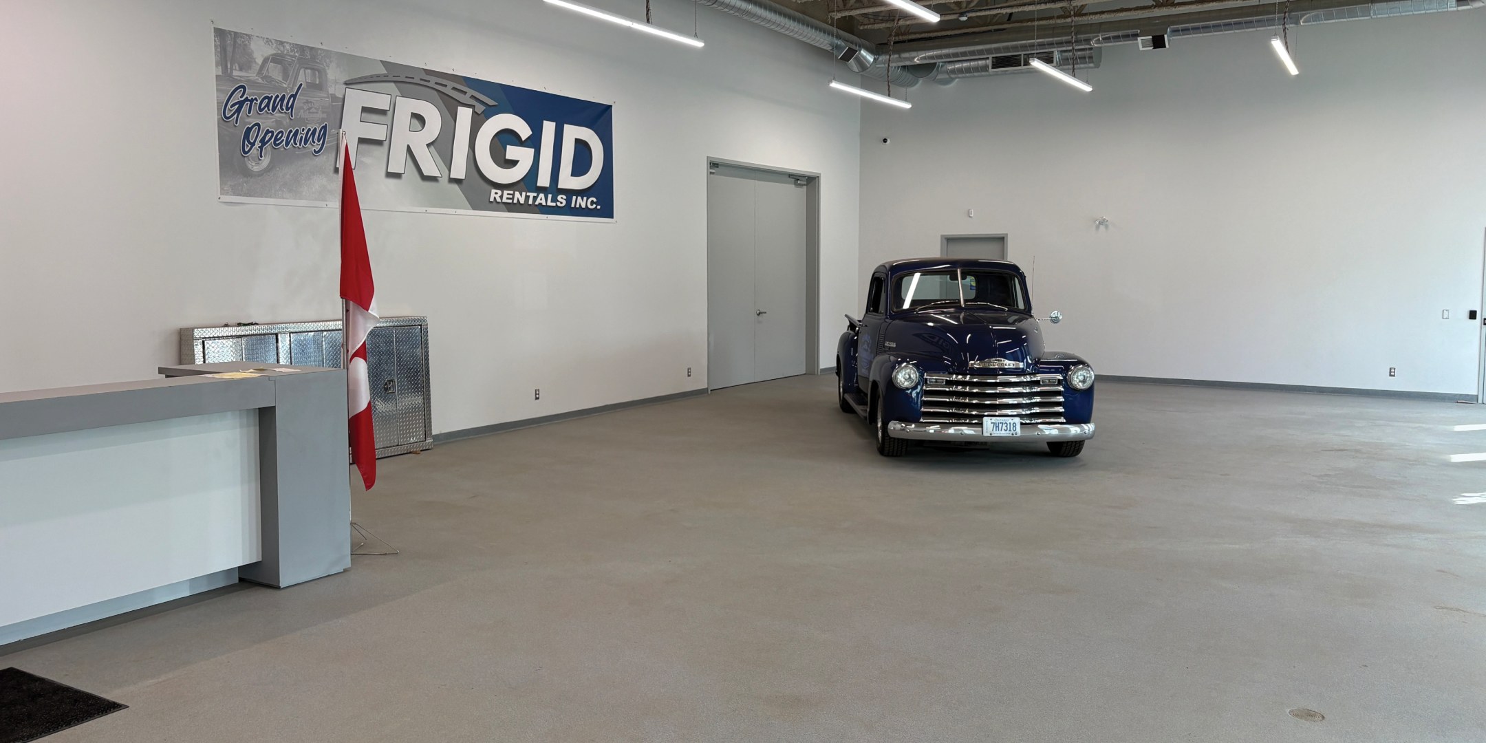560 Echo Street interior showroom area