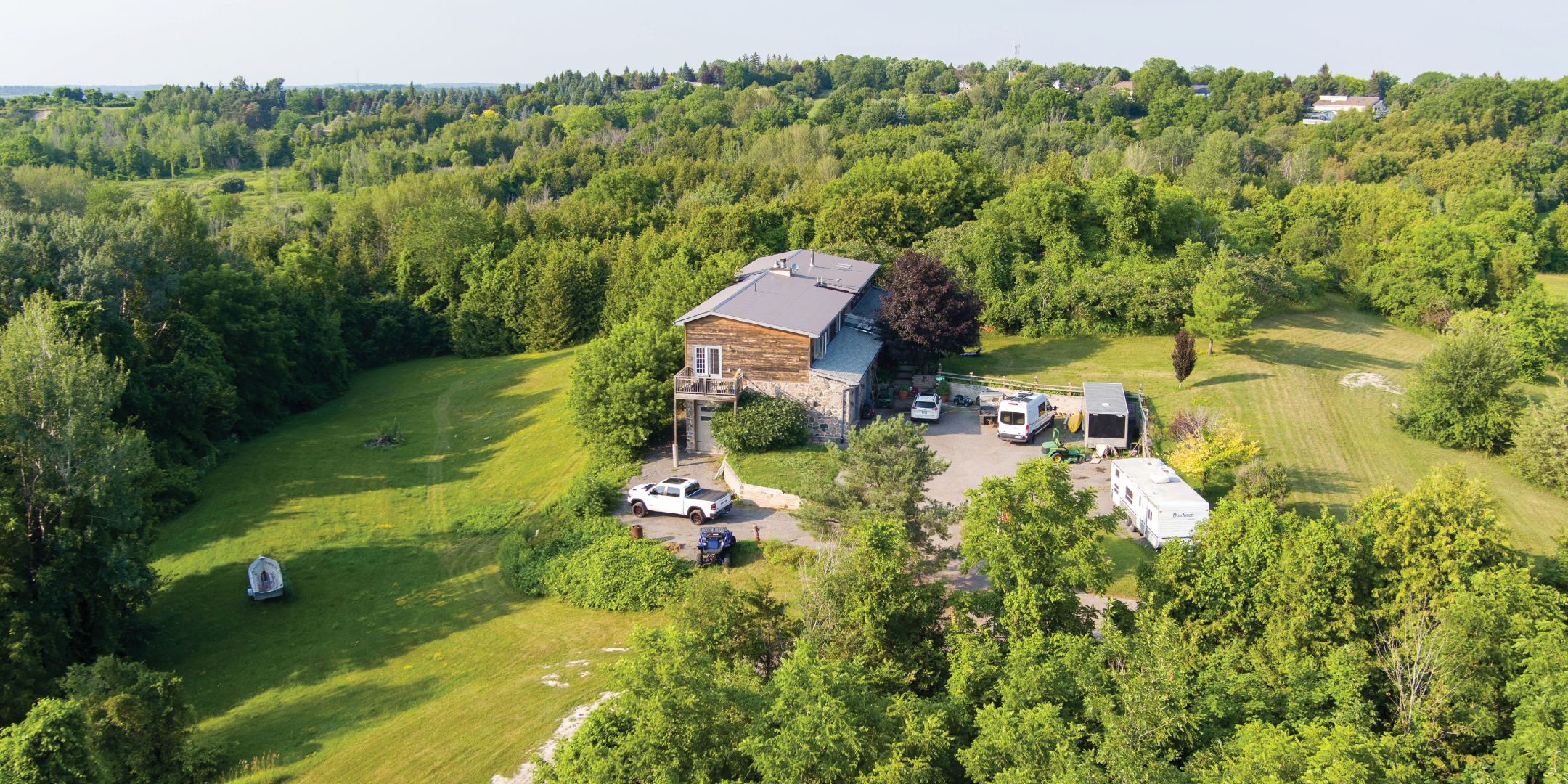 1426 Queensville Sideroad Aerial Photo 