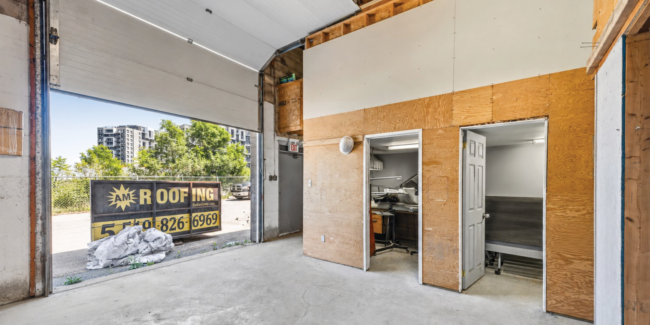 Interior warehouse offices 