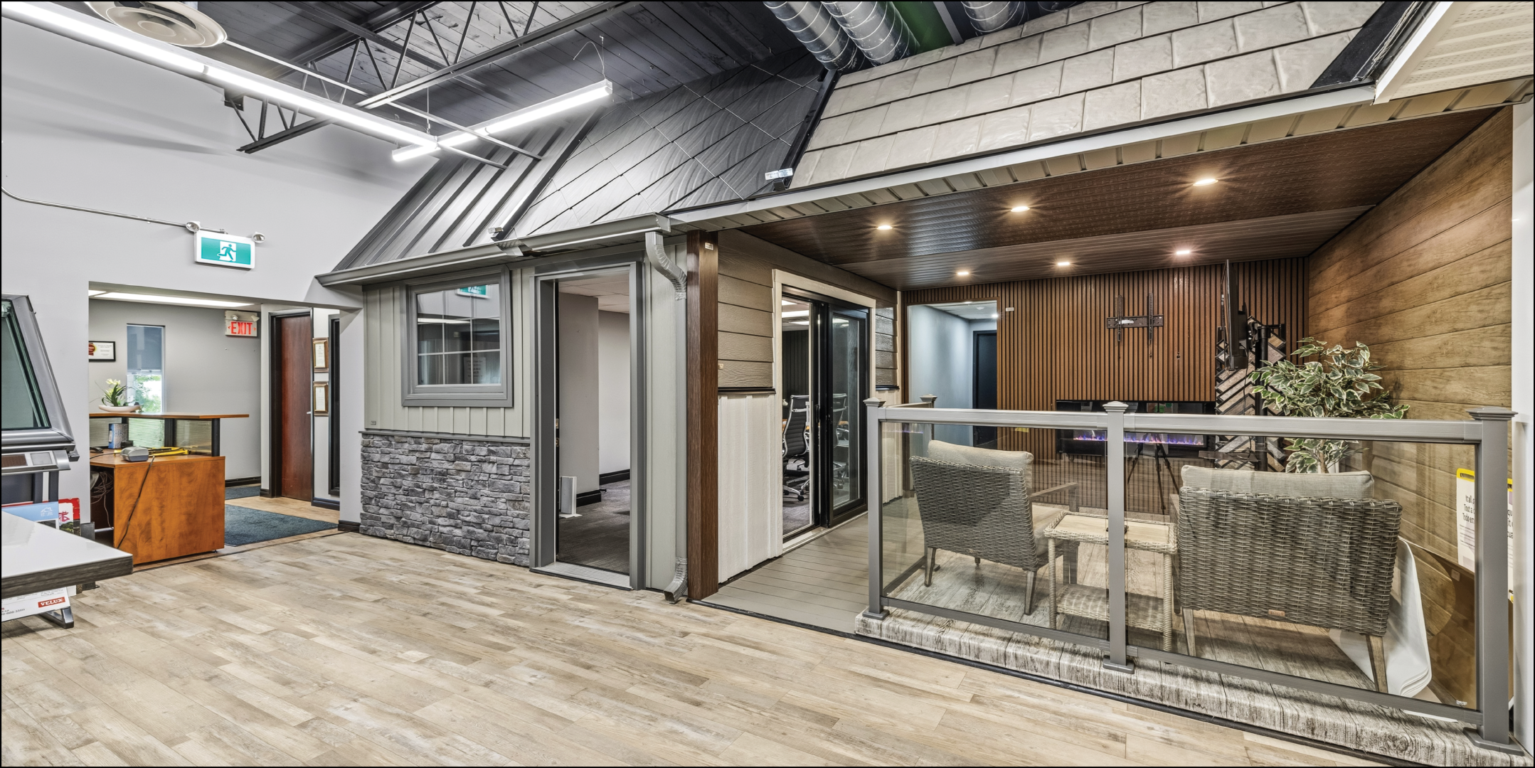 Showroom area