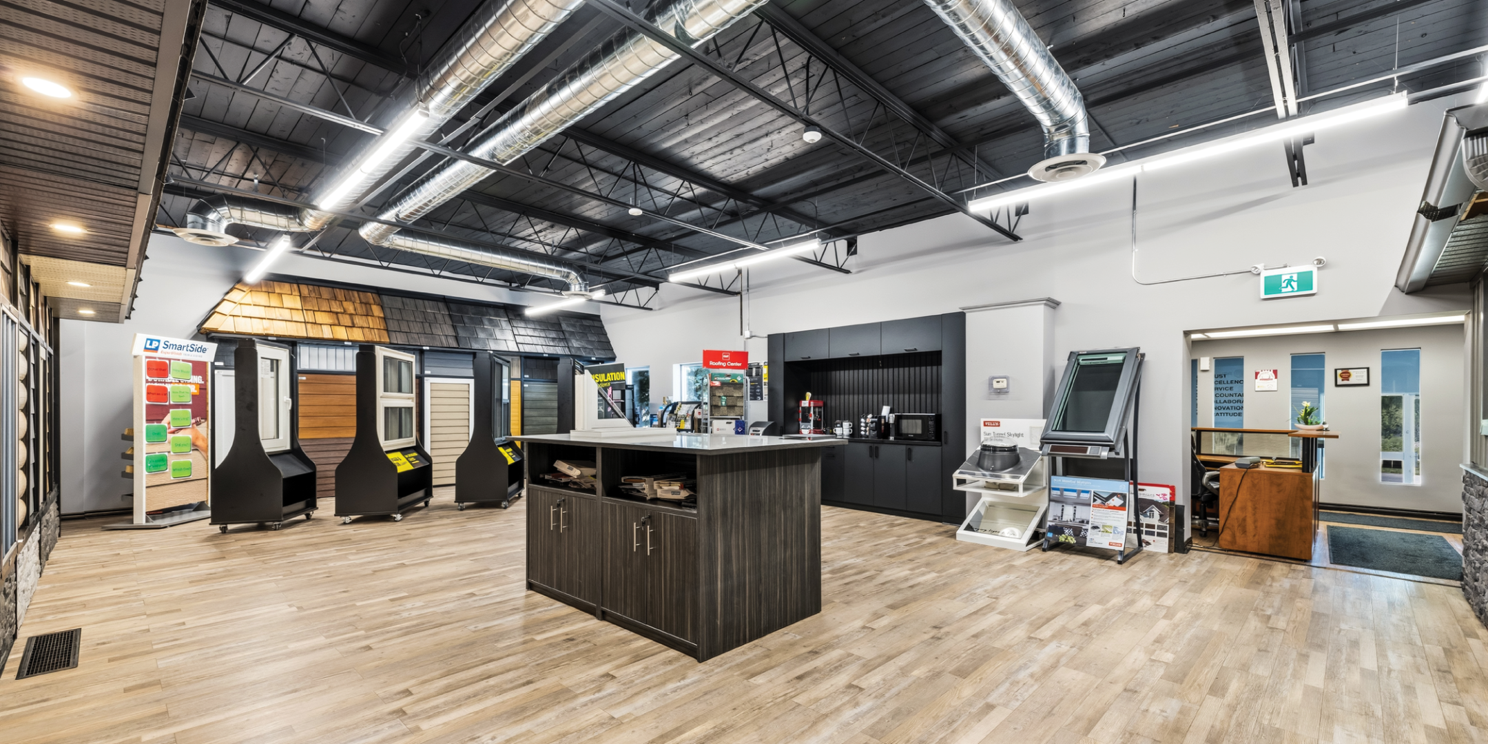 Showroom/office area - 230 Gage Avenue
