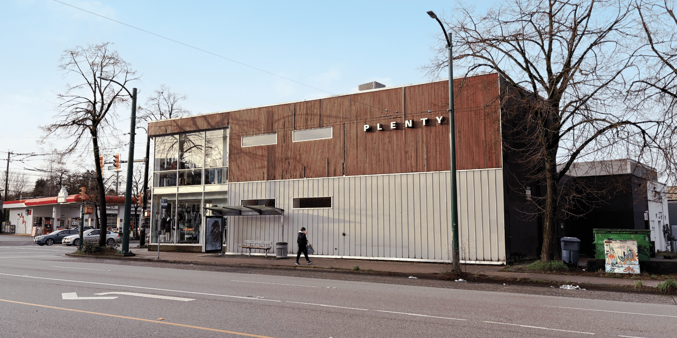 Side exterior view of 2803 West Broadway