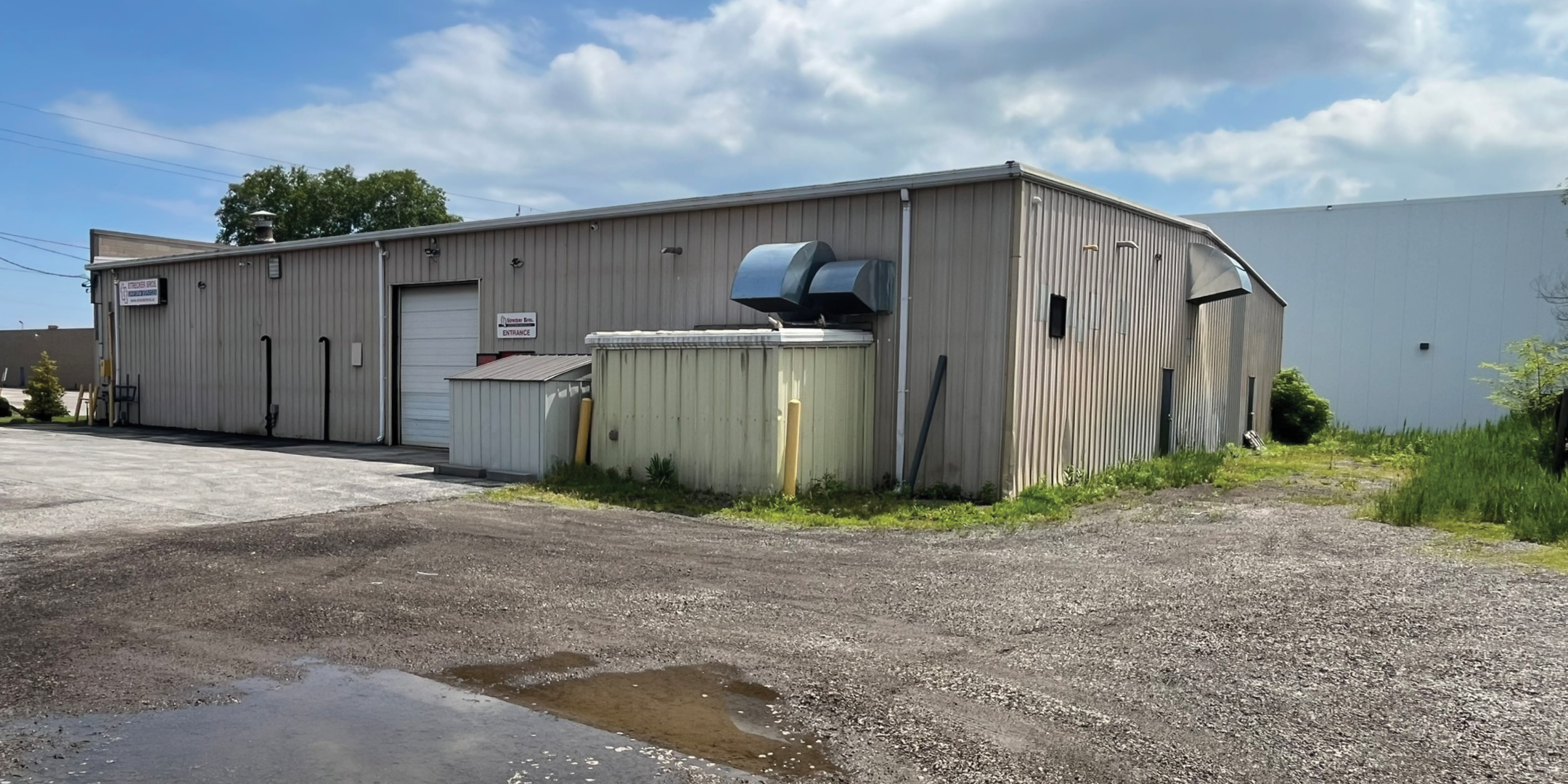 540 Avin Ave Building from the Rear
