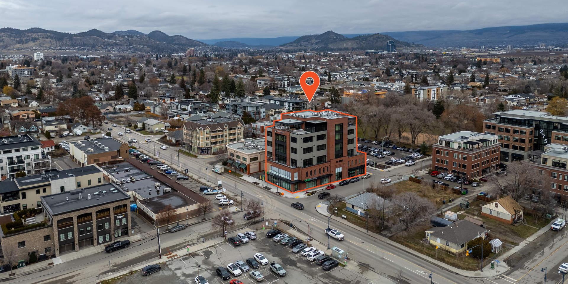 Aerial view of 550 Osprey Avenue