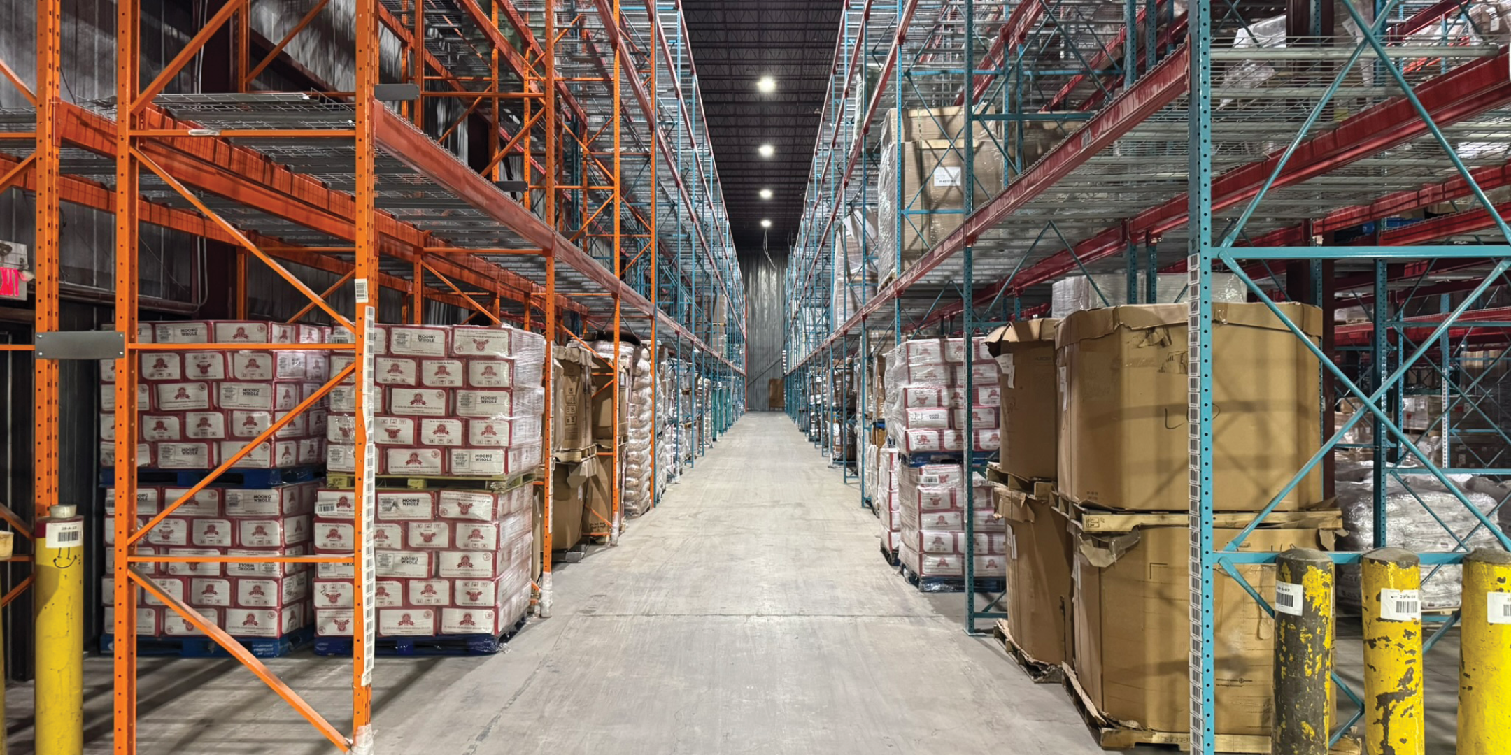 5 Copper Road Industrial Building in Brampton, ON Interior Warehouse Racking/Storage