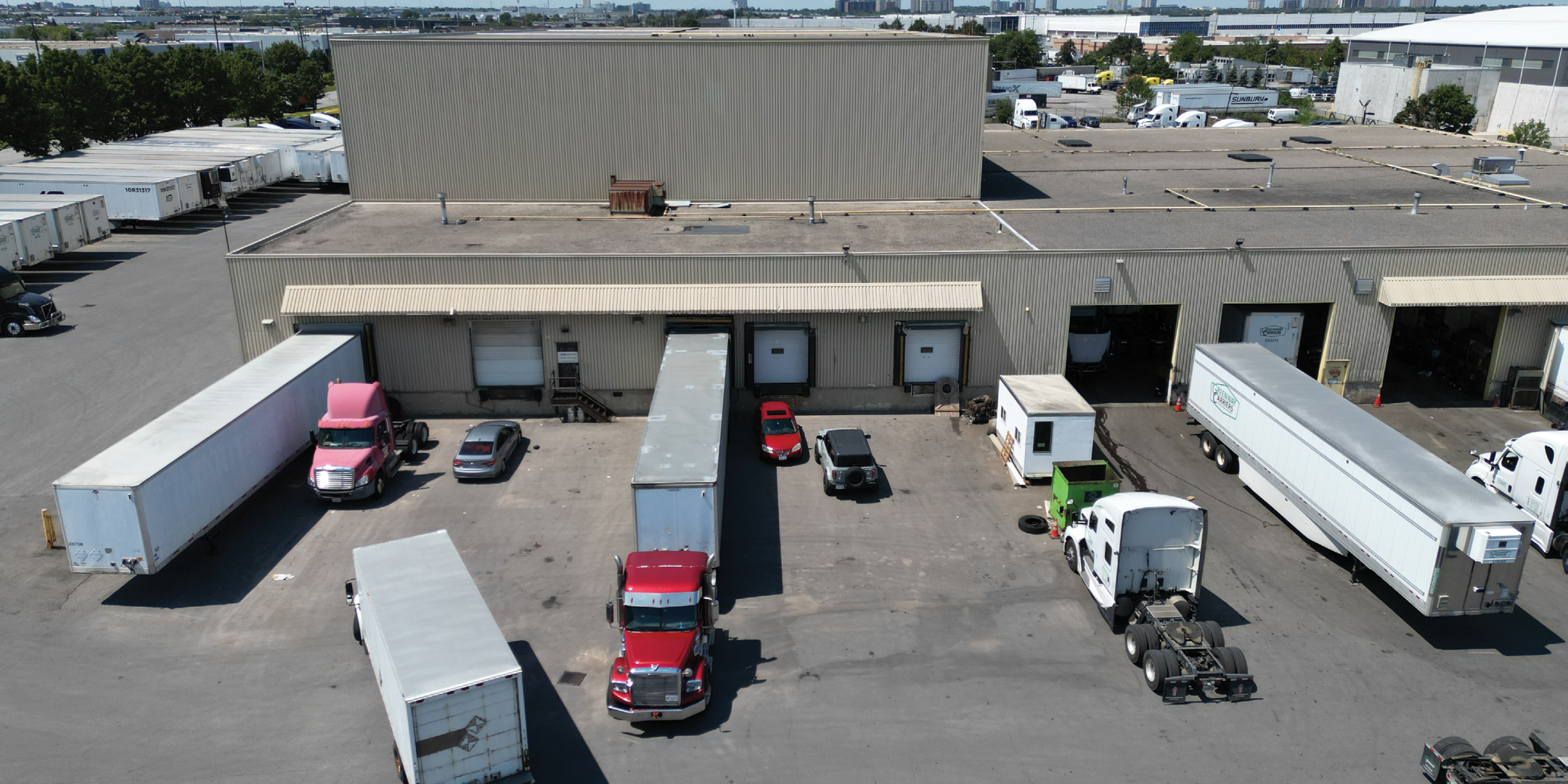 5 Copper Road Industrial Building in Brampton, ON Shipping Area