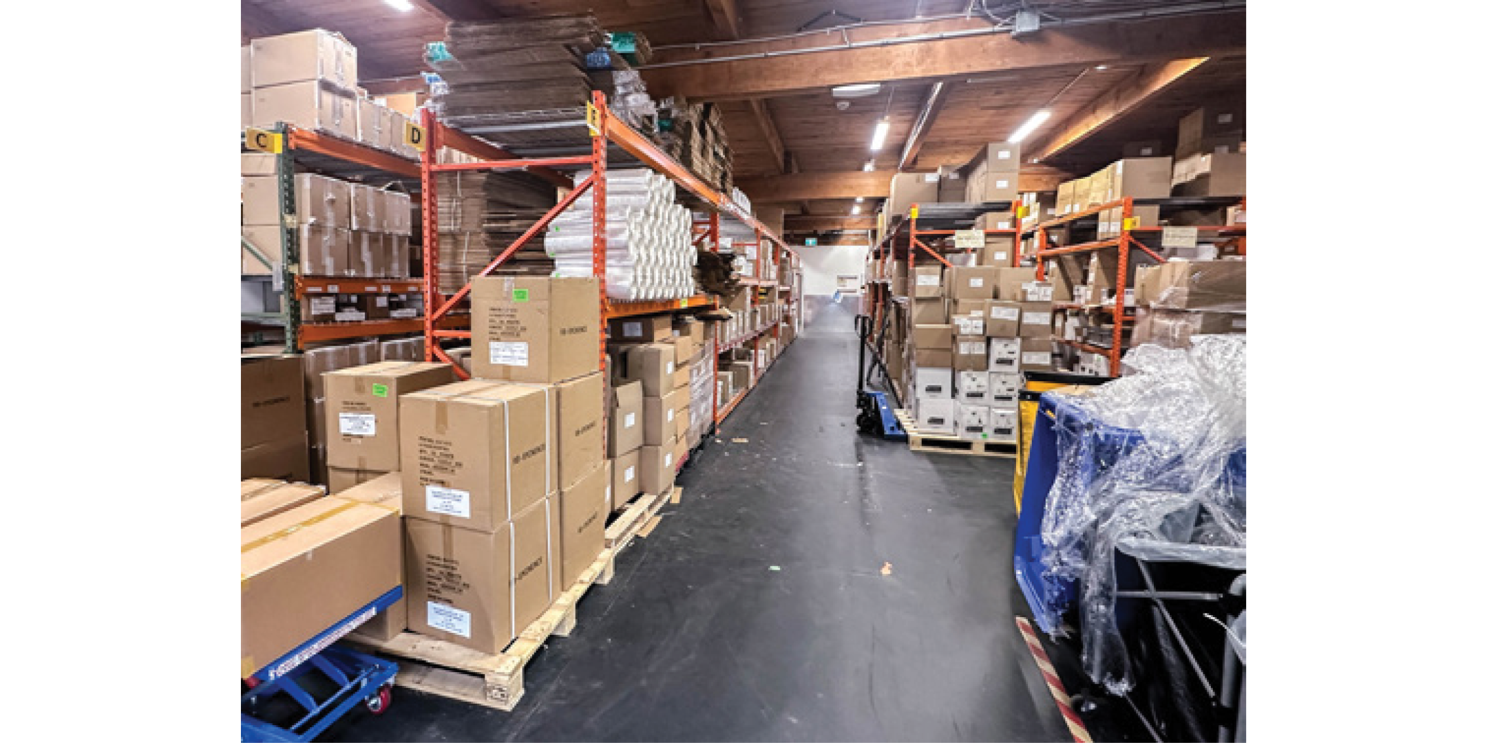 153 West 6th Avenue interior warehouse