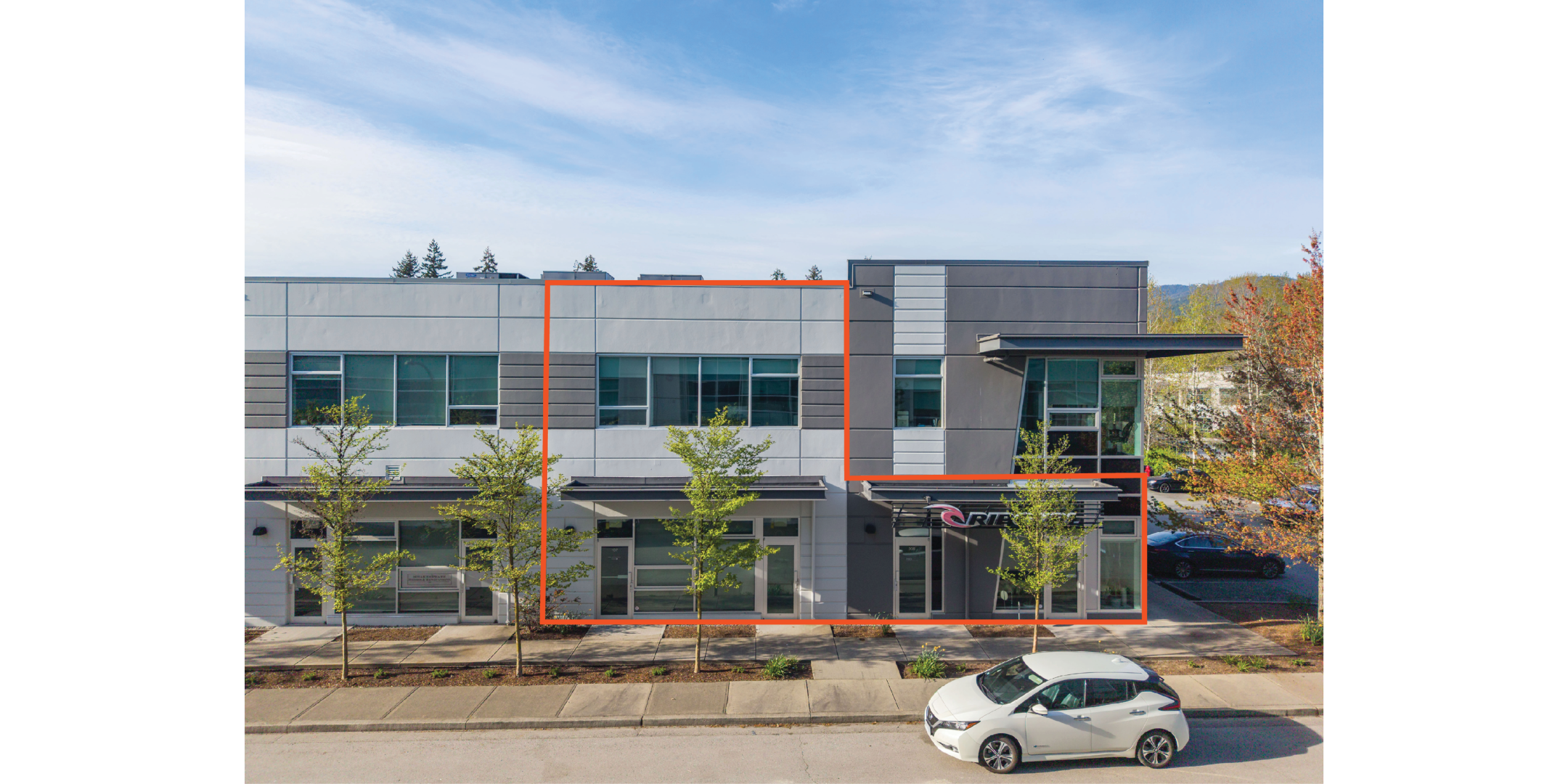 173 Forester Street building exterior with unit outlined