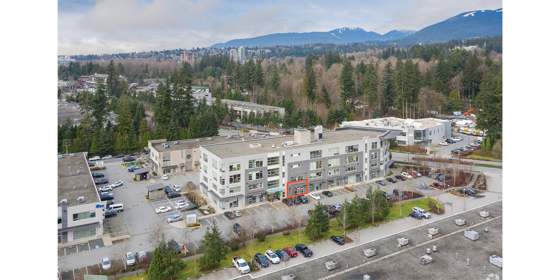 197 Forester Street building exterior with Unit 103 outlined
