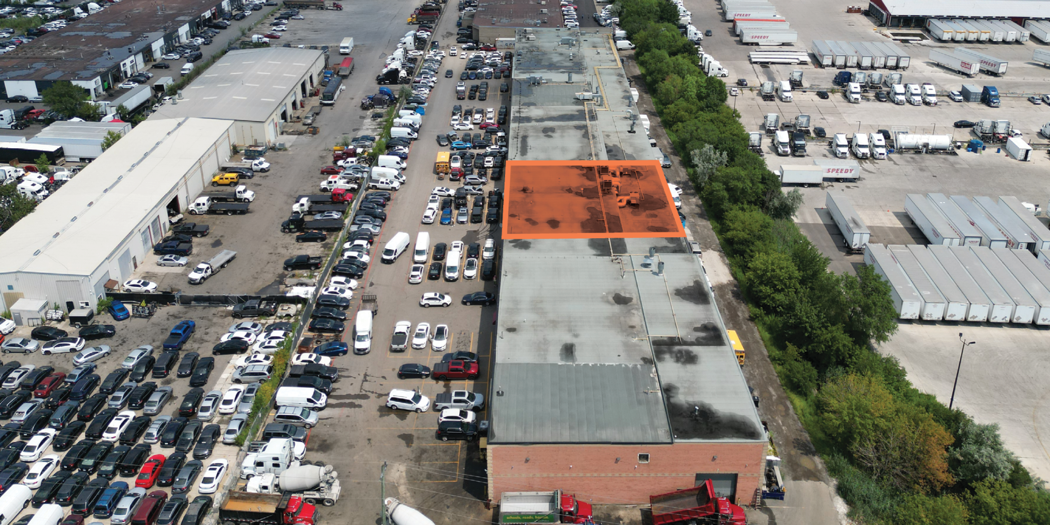 255b Rutherford Road S, Unit 4 outlined in orange