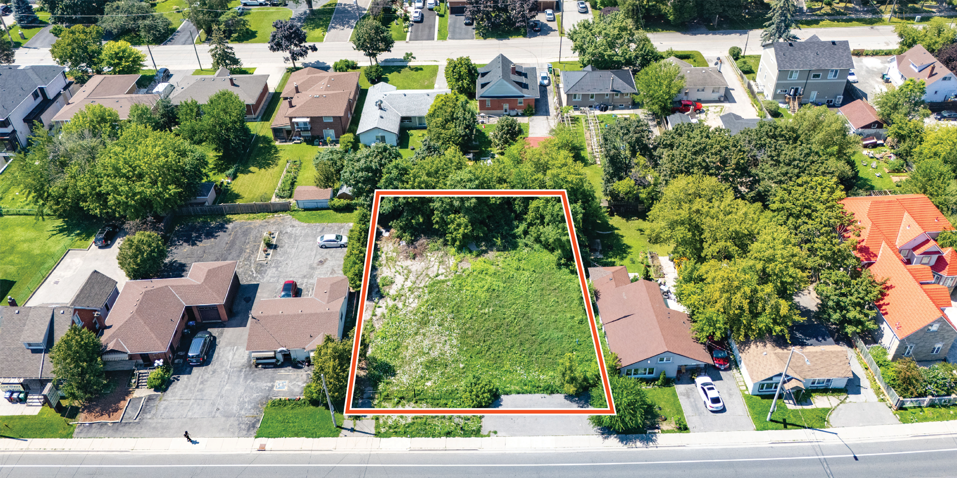 2560 & 2564 Confederation Parkway aerial shot