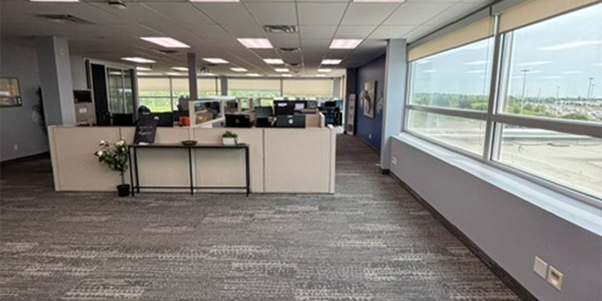 5420 North Service Road - More of the Office Cubicles with Windows