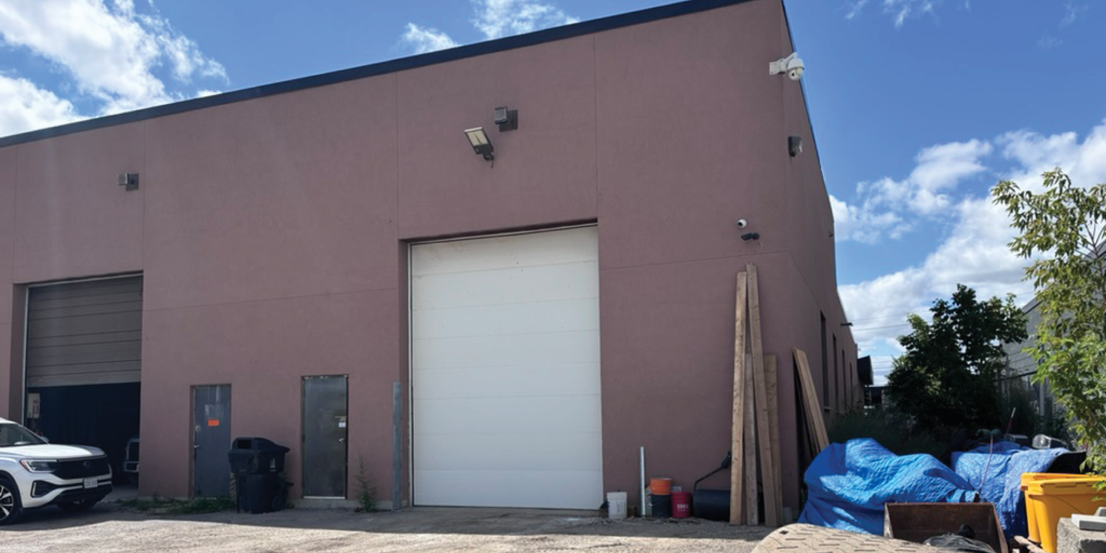 76 Millwick Drive, Unit 101 Back of Building with 1 Drive-In Shipping Door