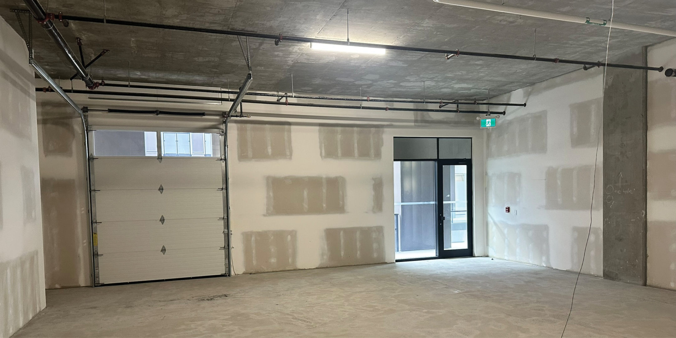 8188 Manitoba Street building interior shipping doors