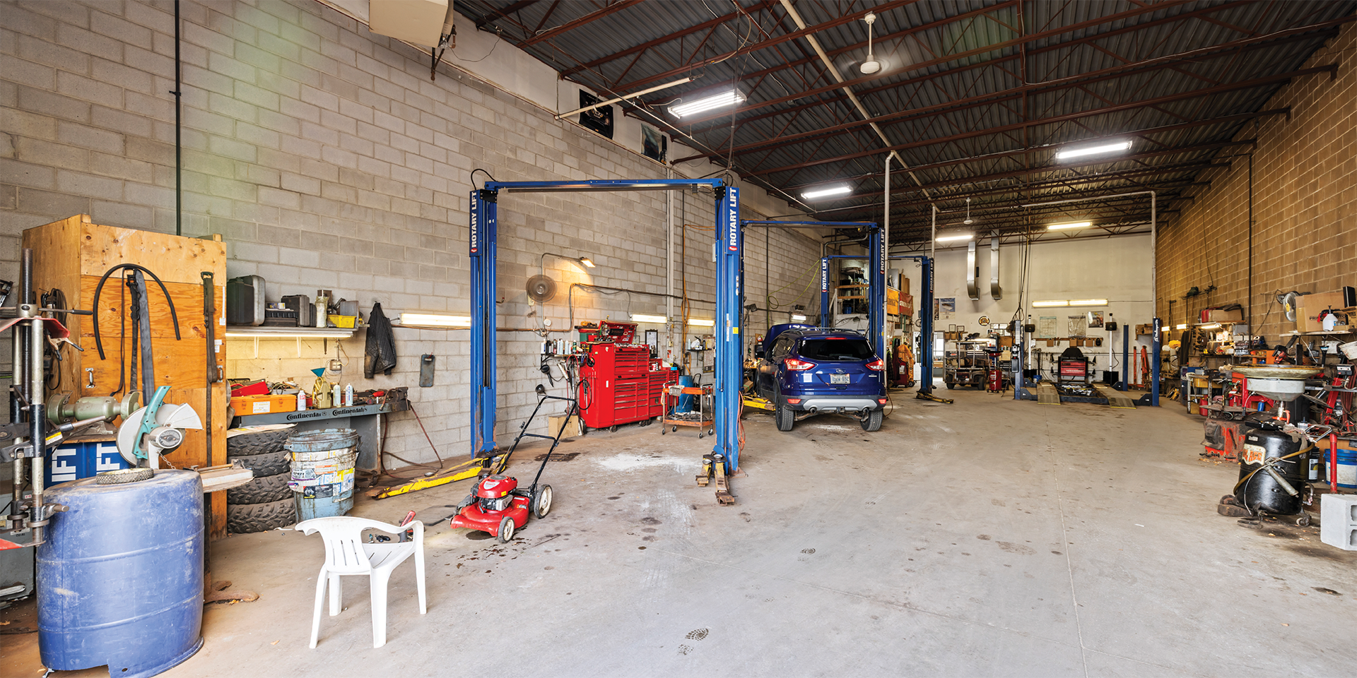 10 Washburn Drive warehouse area