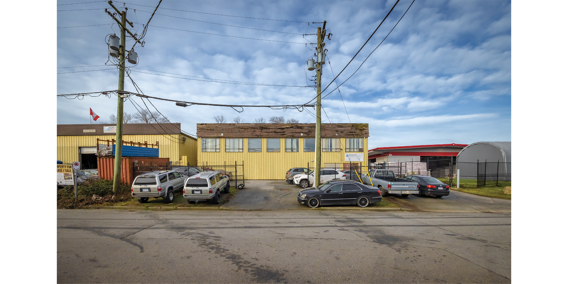 11559 132A Street building exterior showing main entrance and parking