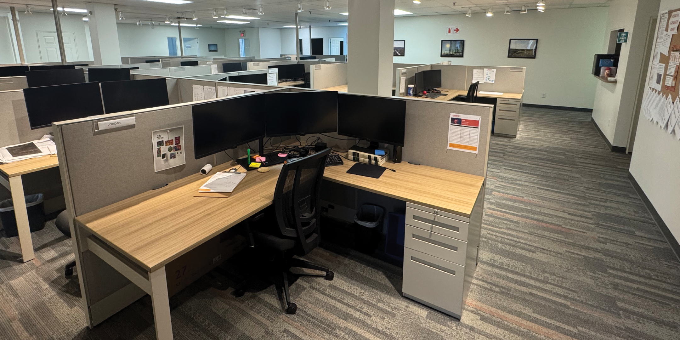 Interior Workspace at 1365 Mid-way Blvd