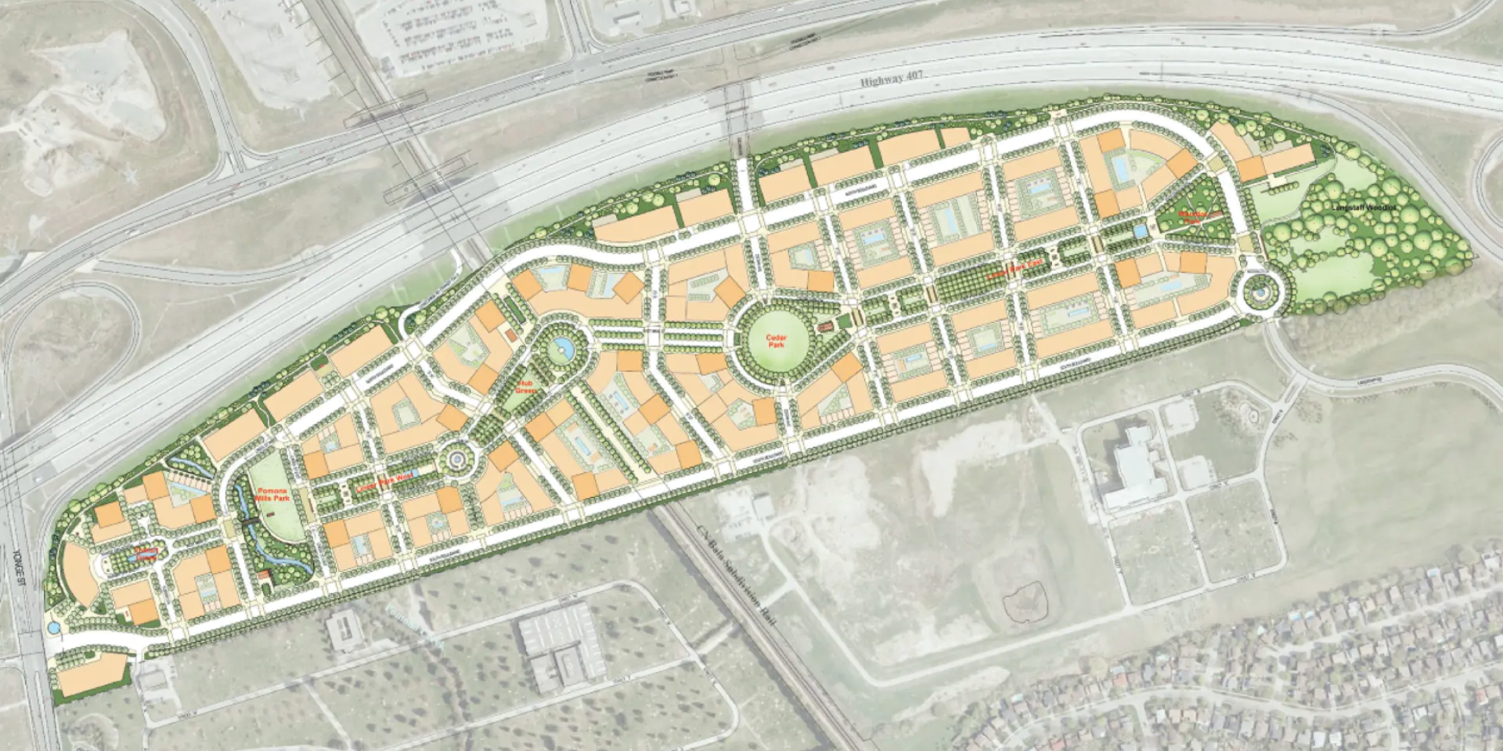 Rendering of Langstaff East Community