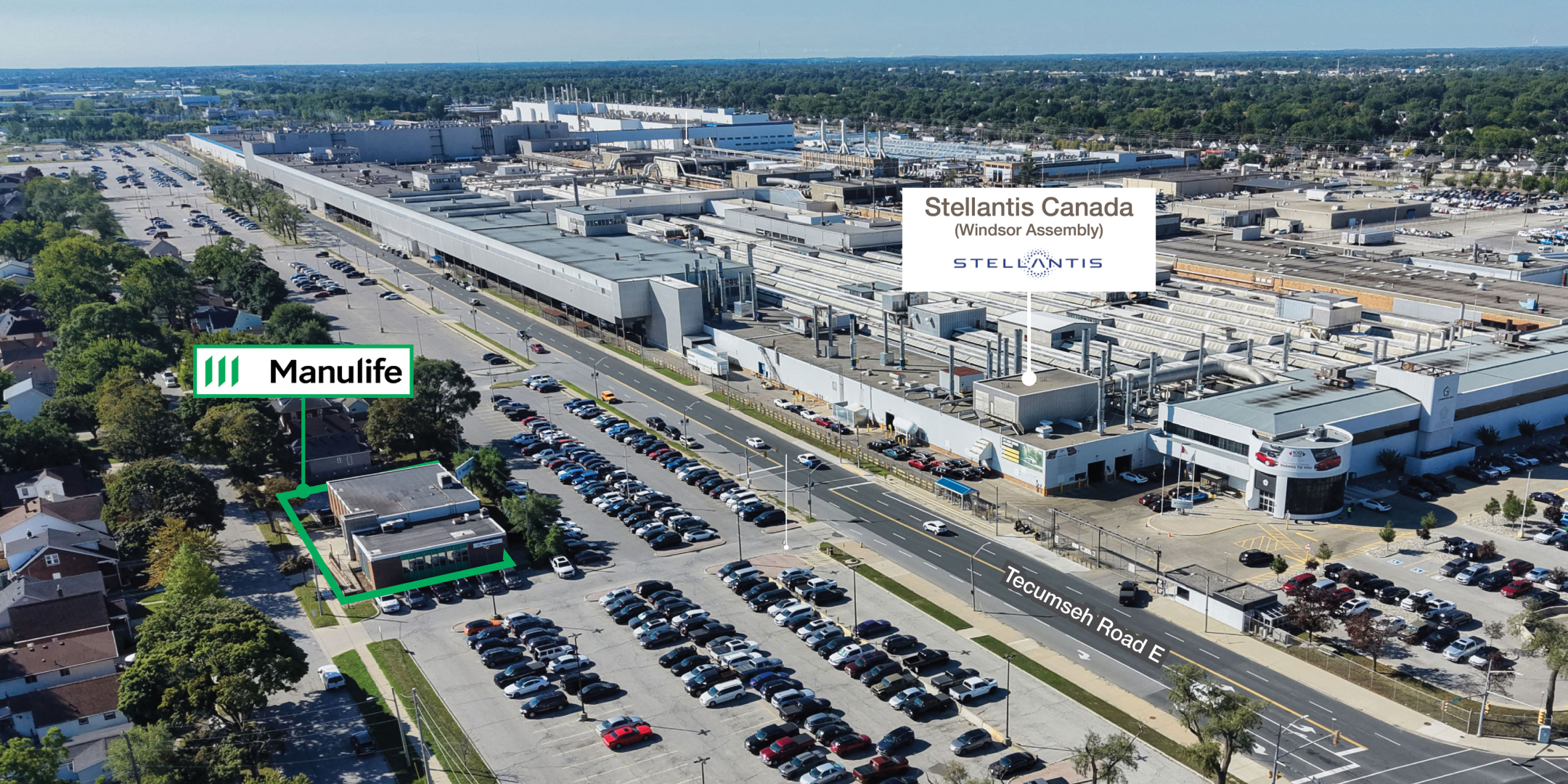 2255 Cadillac Street, Windsor - Manulife Building near Building Plant