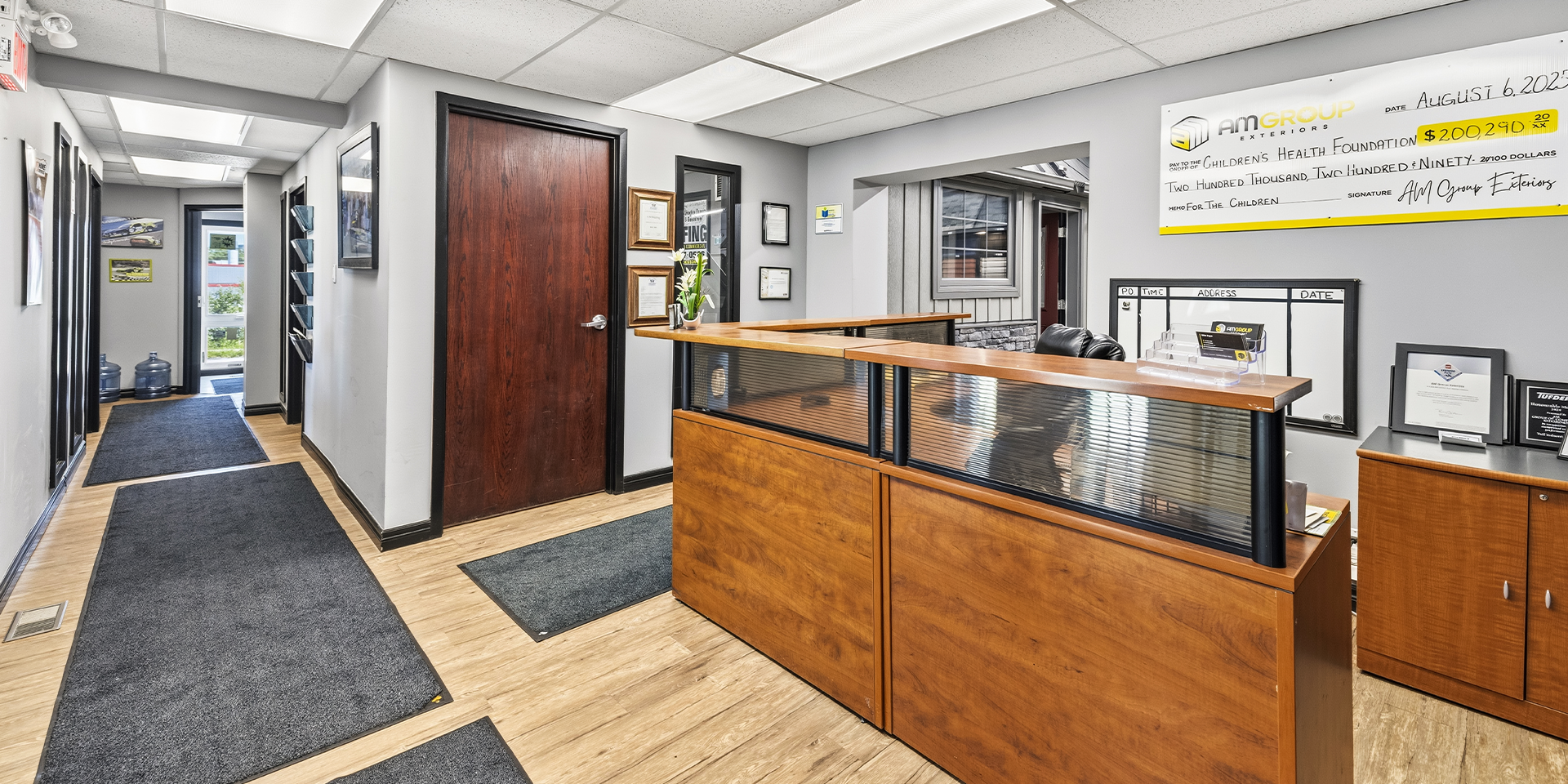 230 Gage Avenue Reception Area