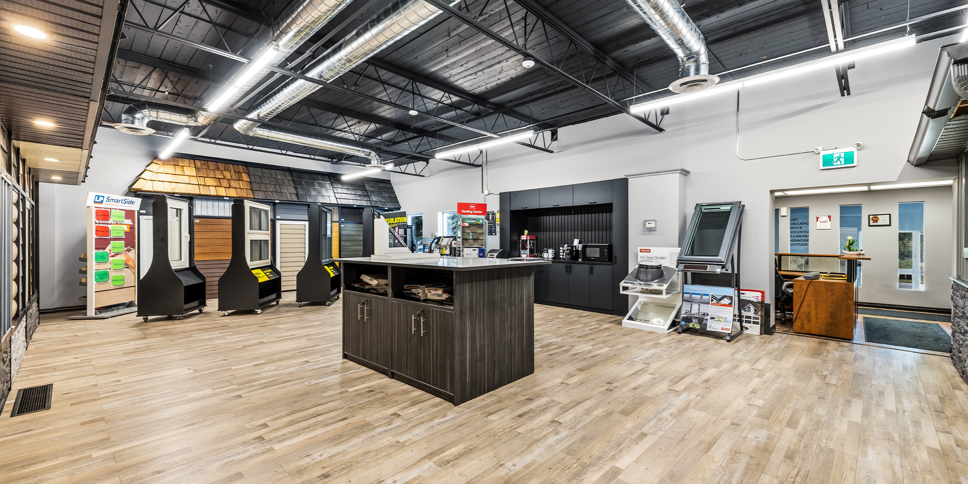 230 Gage Avenue showroom area