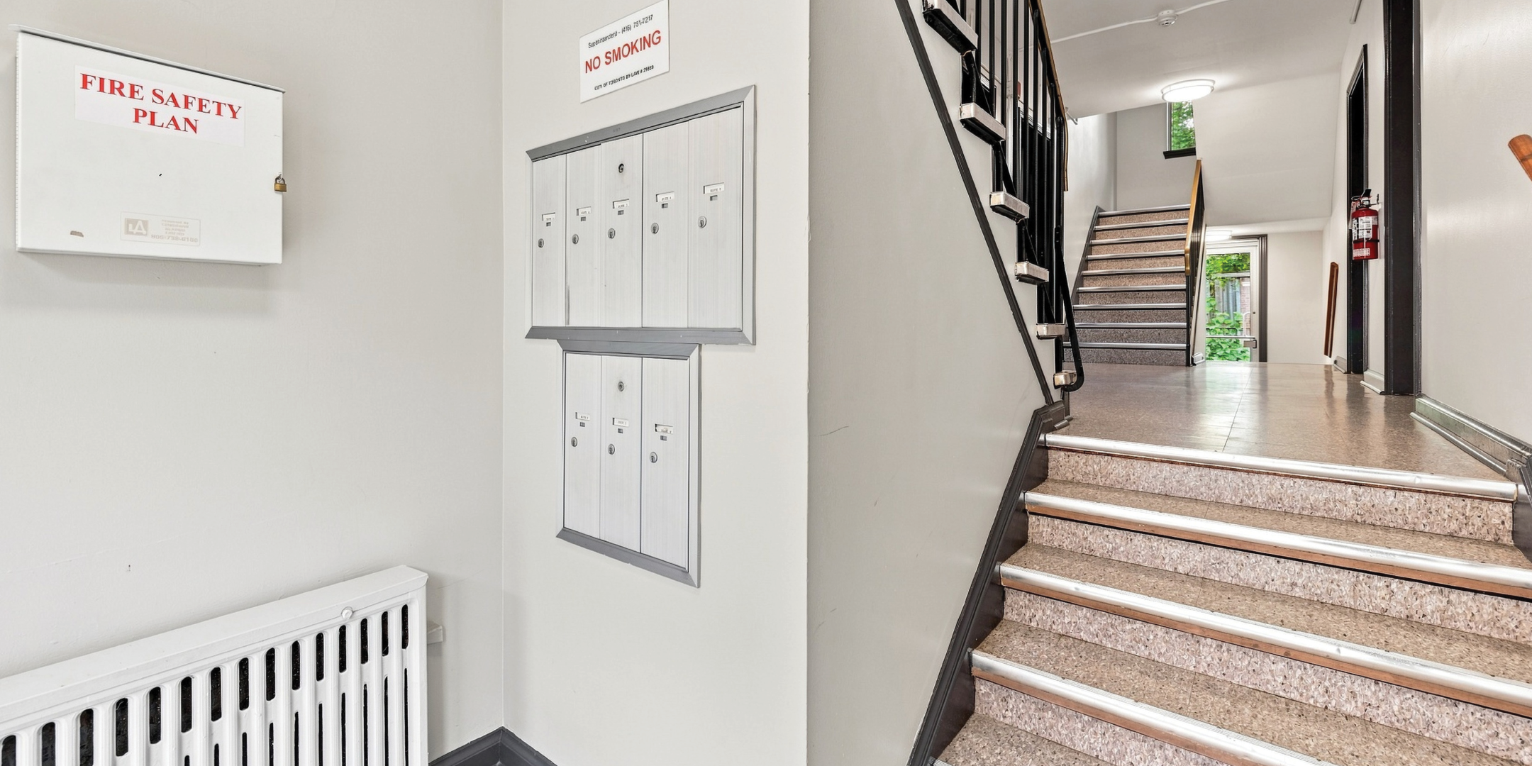 26-34 Saranac Boulevard & 6 Drexel Road - Mail Stairwell
