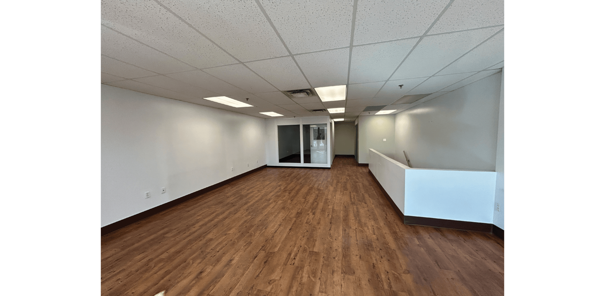 2800 John Street, Markham - Office Area with hardwood floors