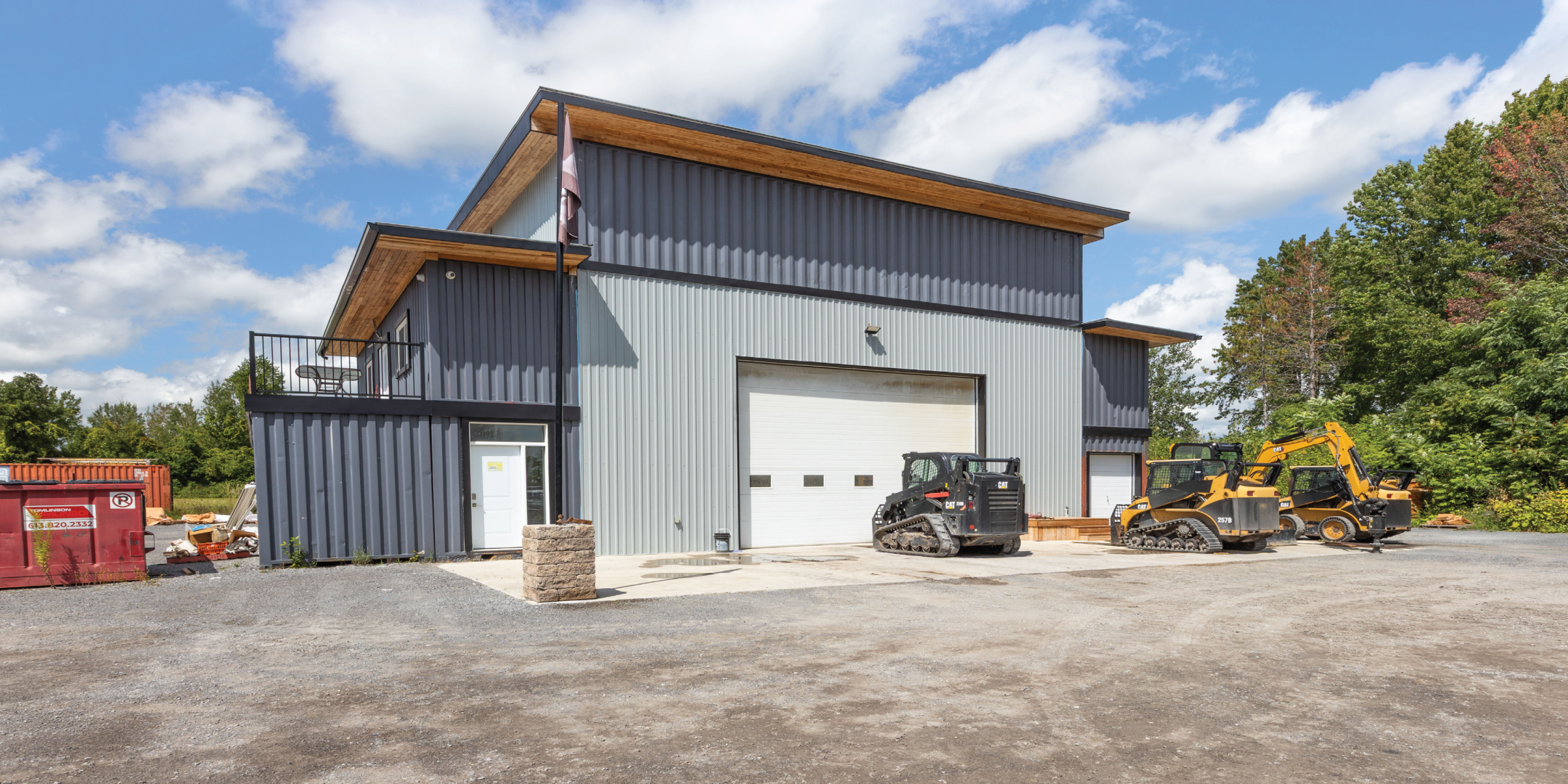 2877 Carp Road - Exterior of Warehouse