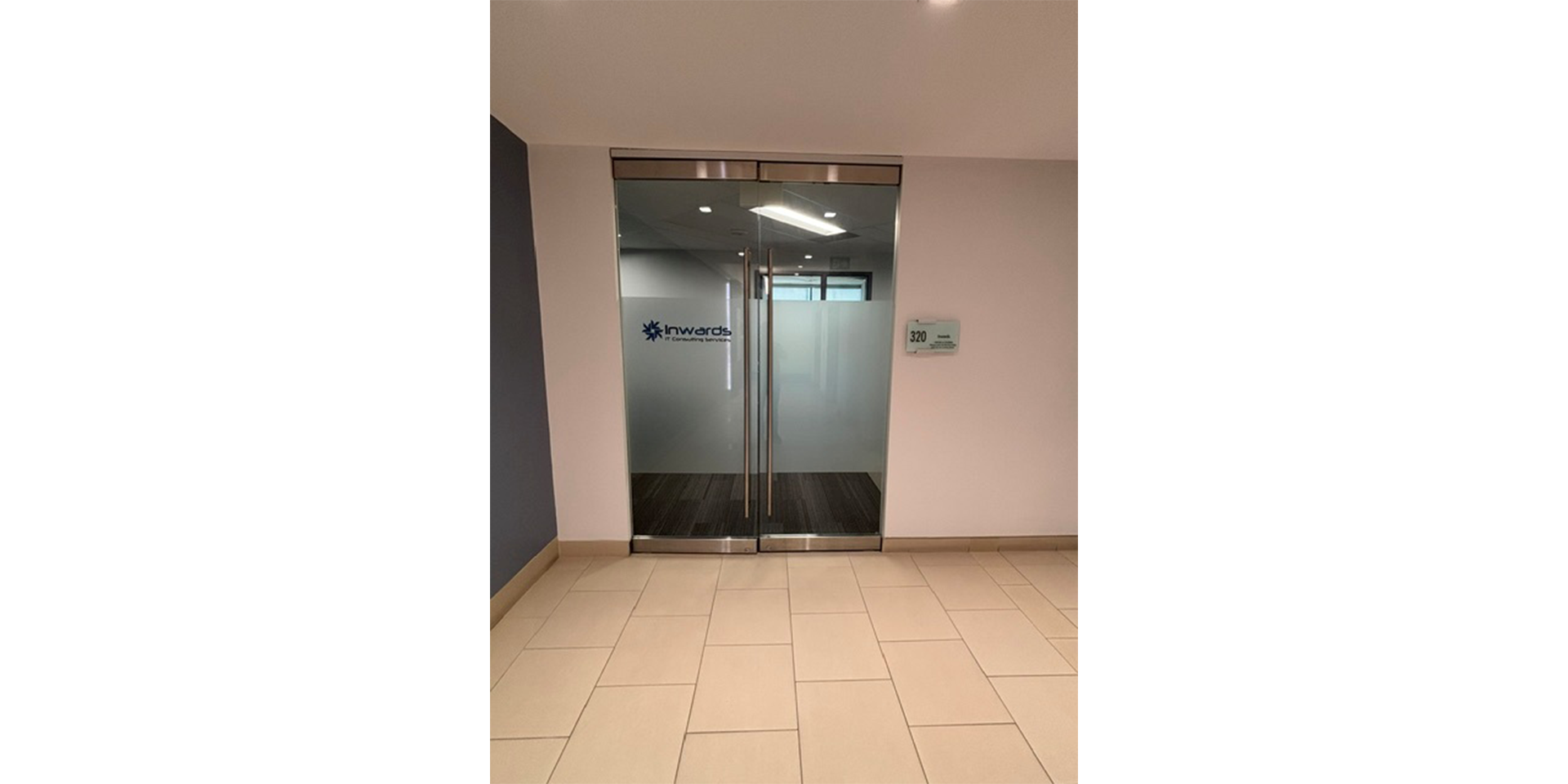 Office Front Door 320-110 Matheson Boulevard W