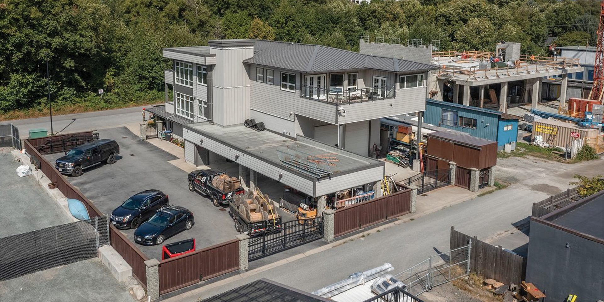 37738 3rd Avenue building exterior showing parking