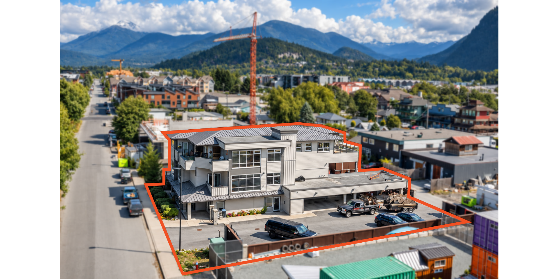 37738 Third Avenue aerial with property outlined