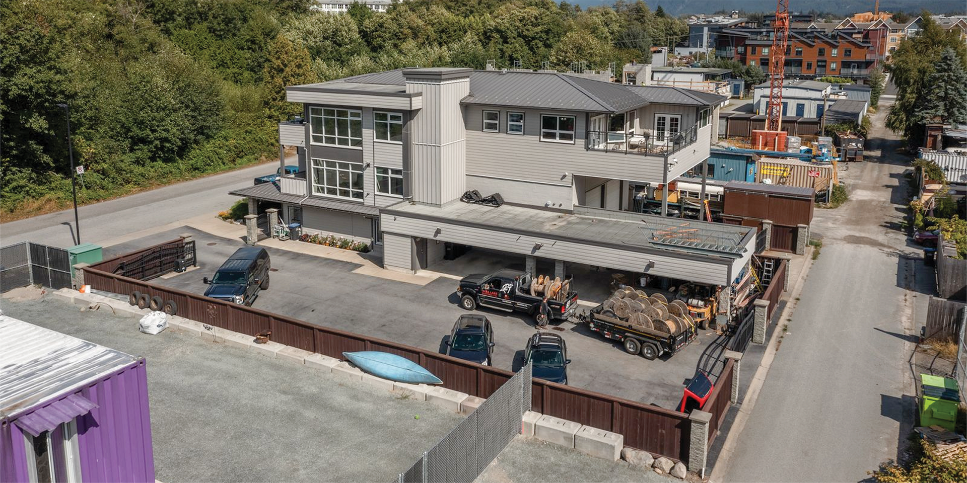 37738 3rd Avenue building exterior showing parking