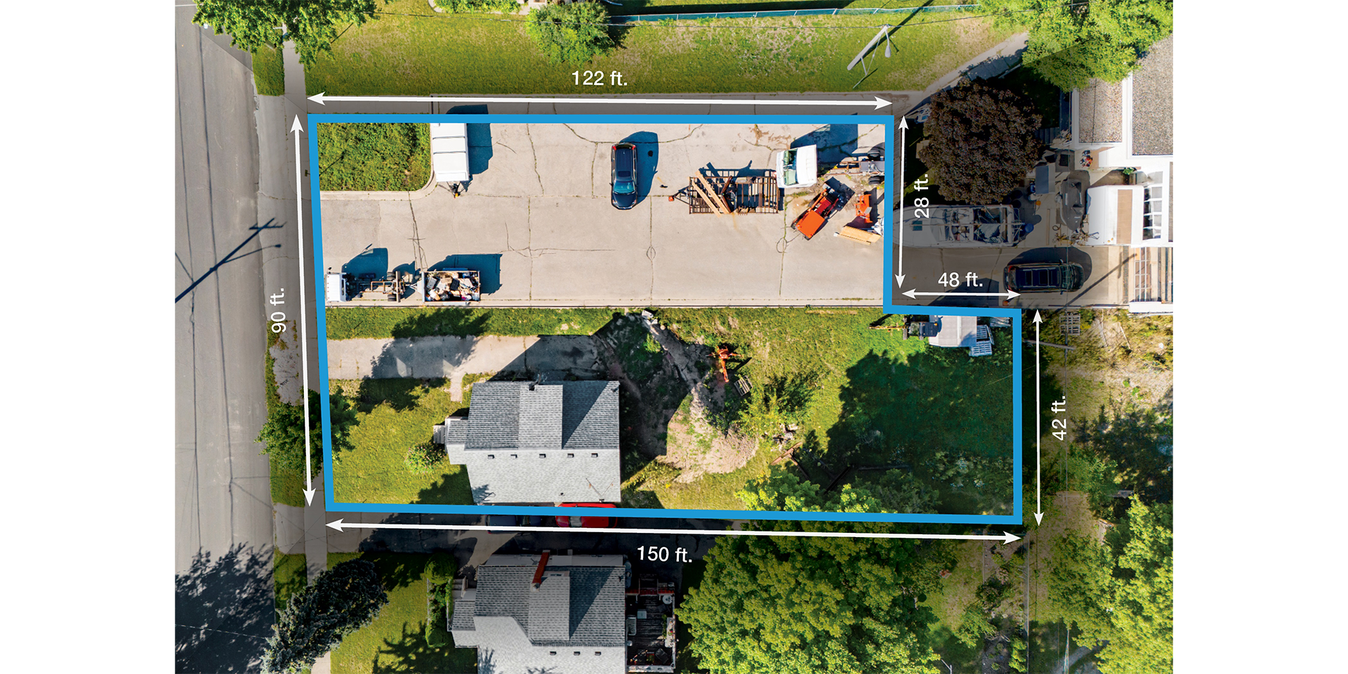 392-398 Erb Street W Aerial