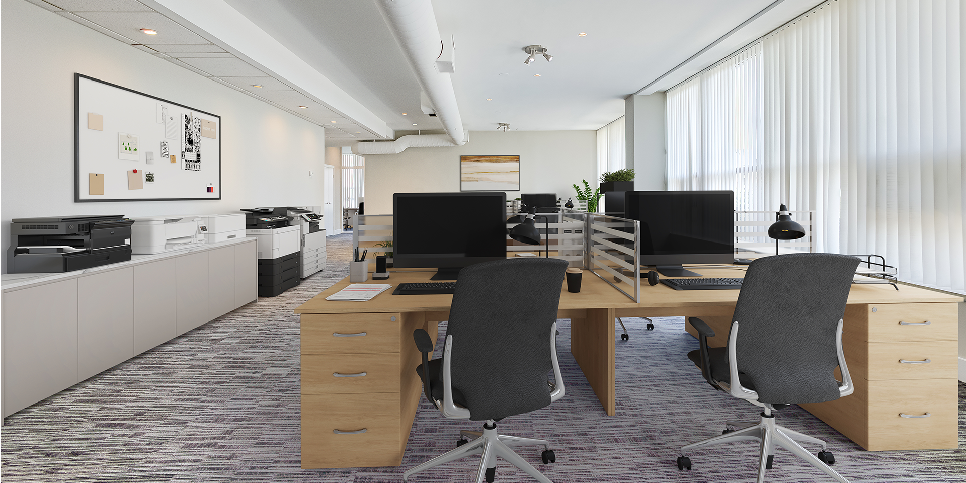Virtually Staged Office Space 801-60 Pleasant Boulevard 2