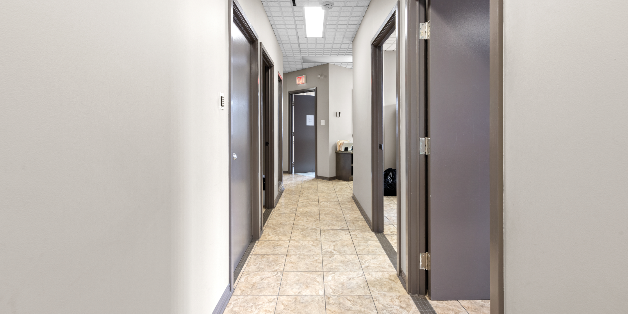 5360 Canotek Road Office Hallway