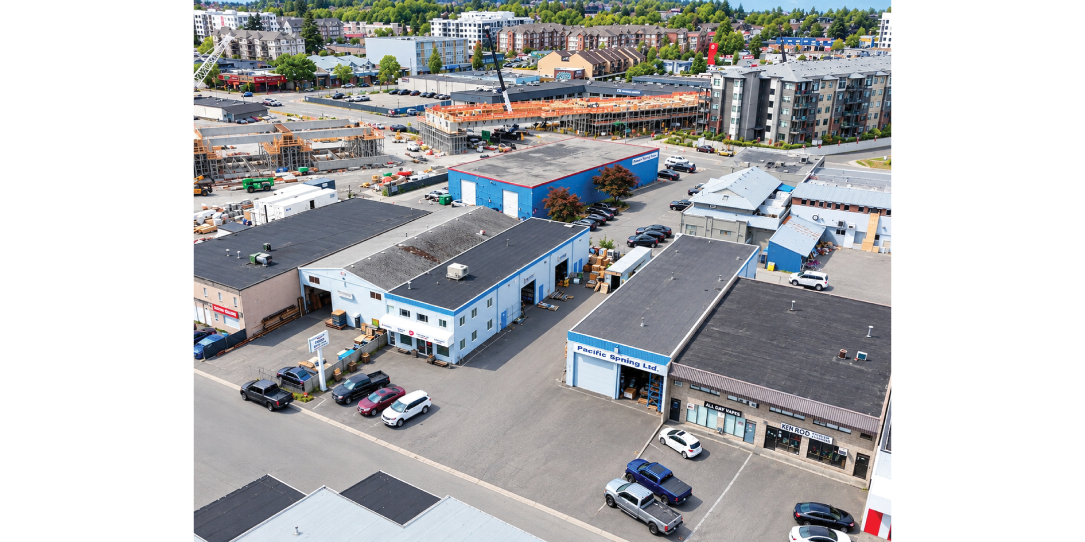 5749 & 5759 203A Street aerial 