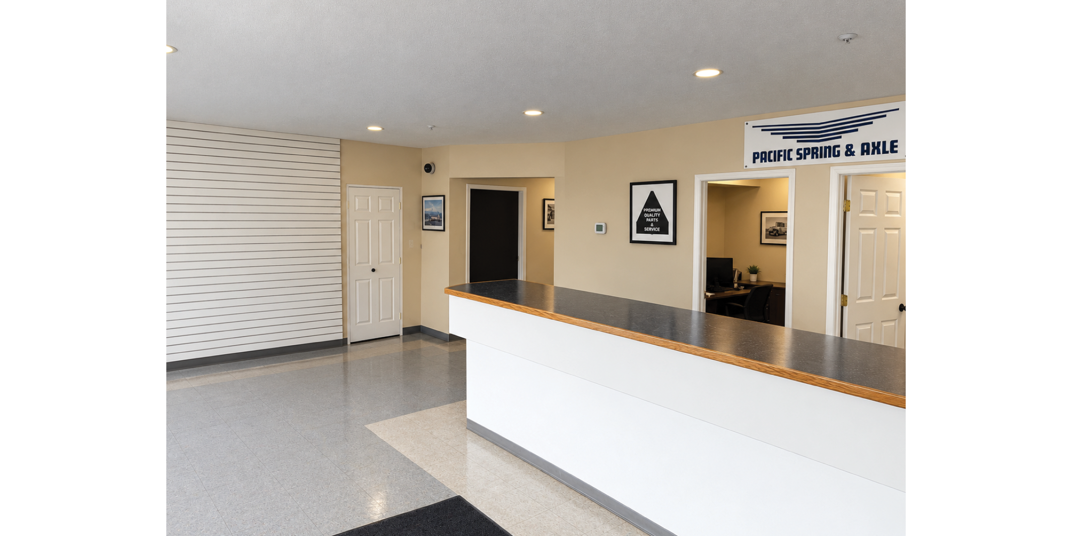 5749 & 5759 203A Street building interior reception area