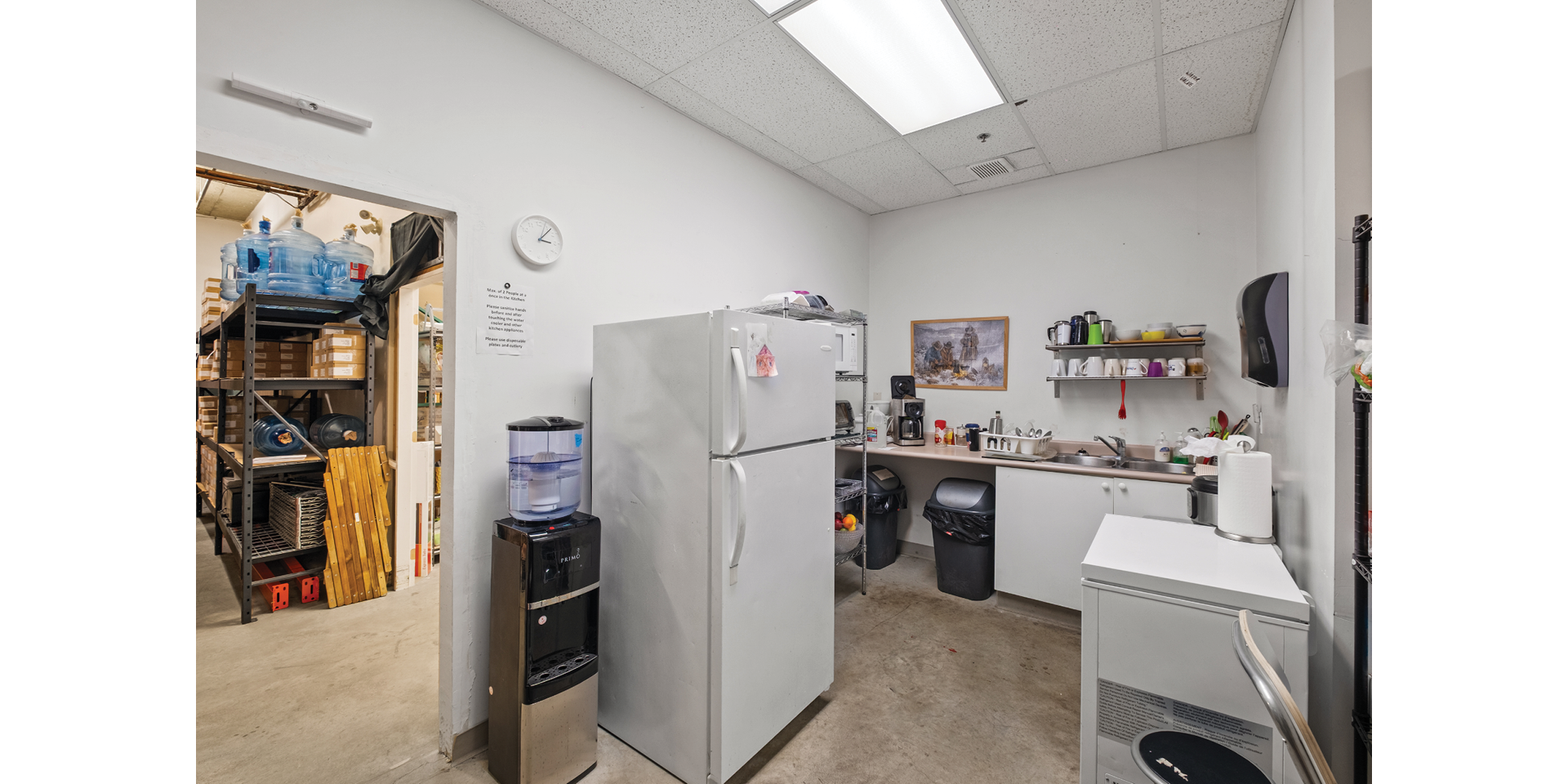 62 West 8th Avenue building interior kitchen area