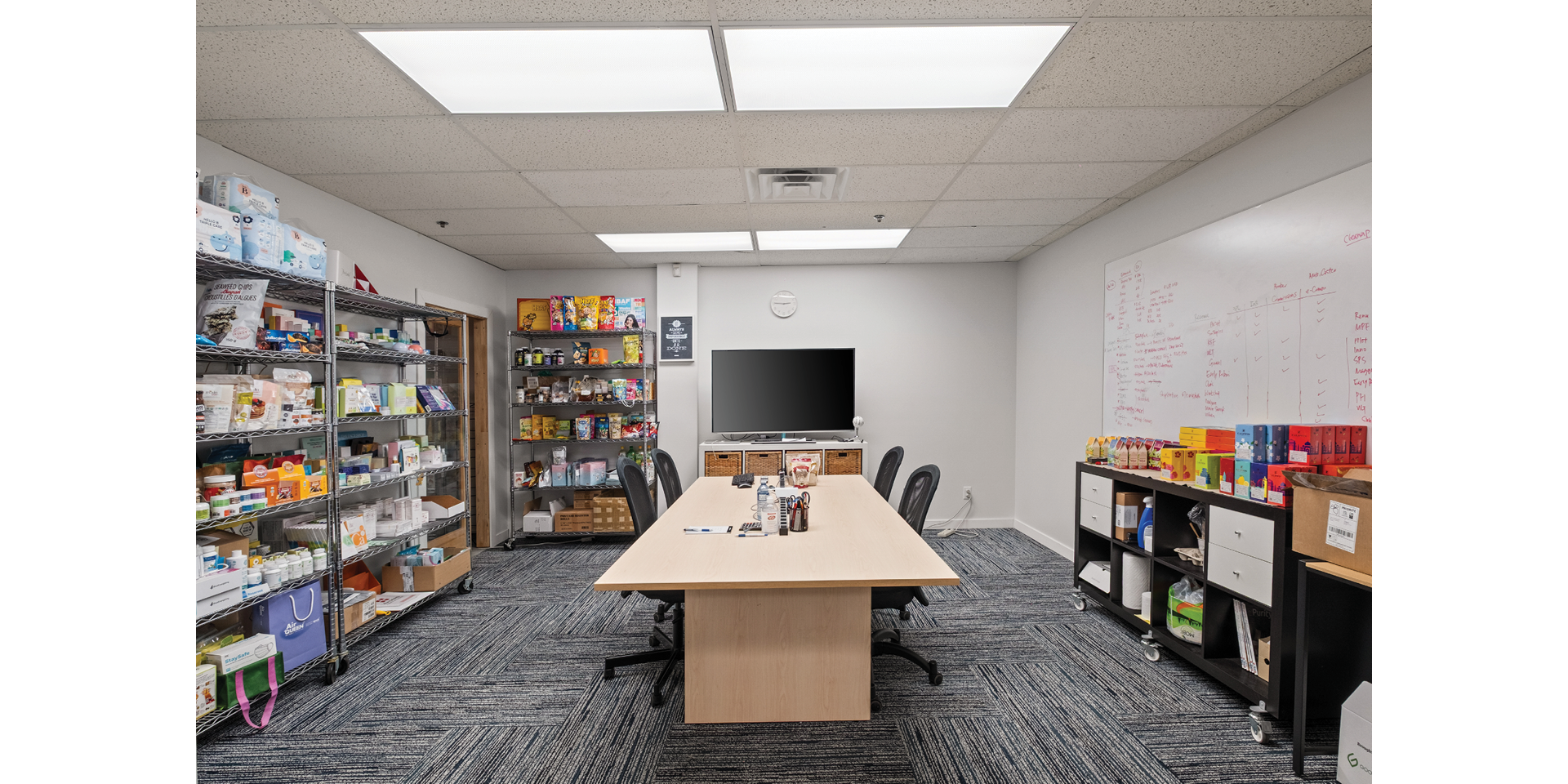 62 West 8th Avenue building interior meeting room