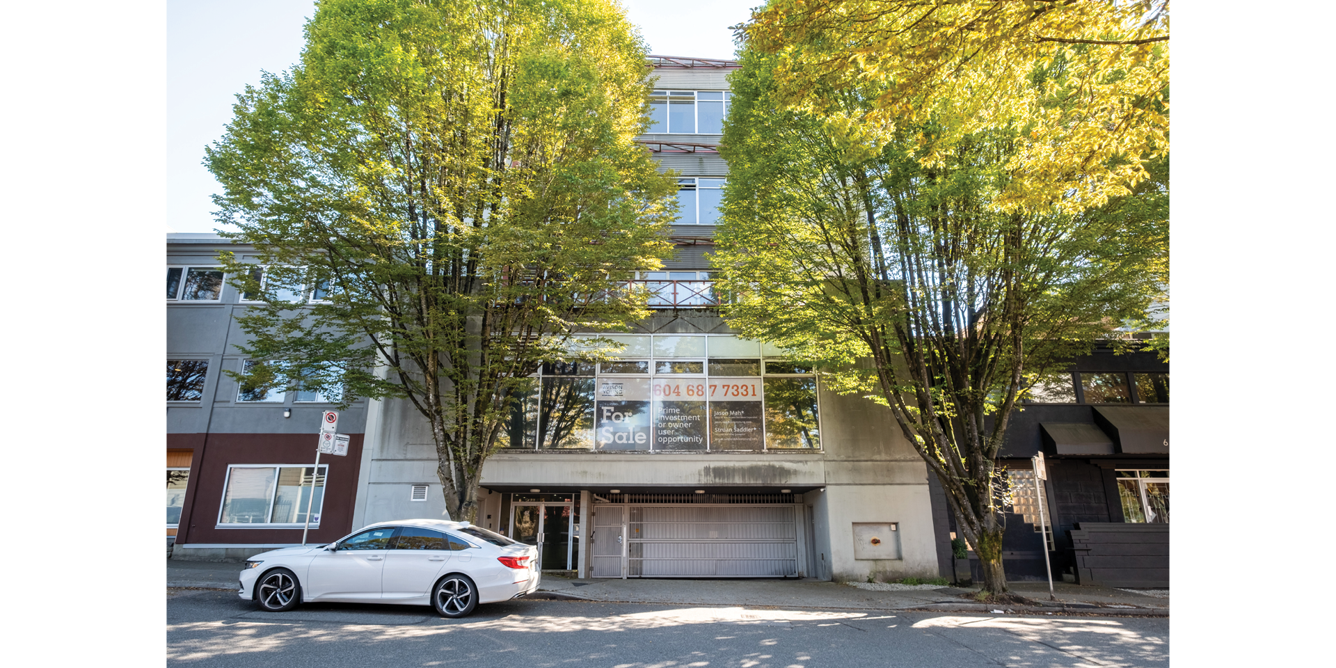 62 West 8th Avenue building exterior showing main entrance