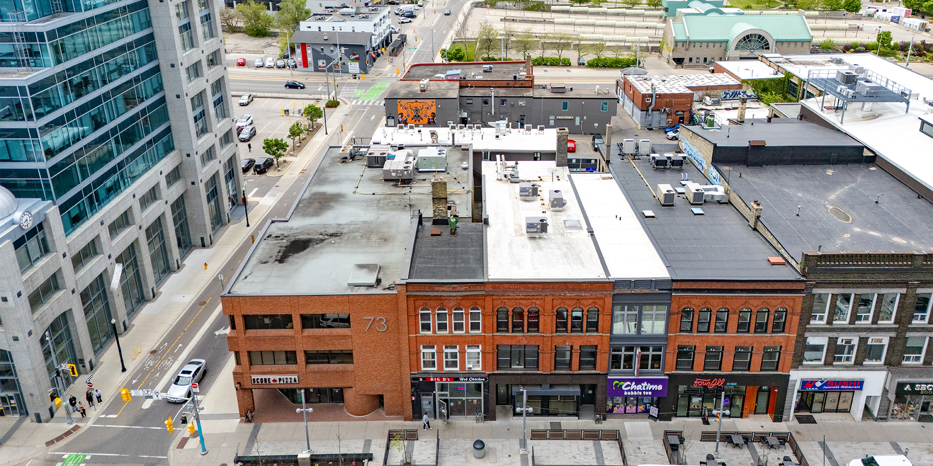 73 King Street W Aerial