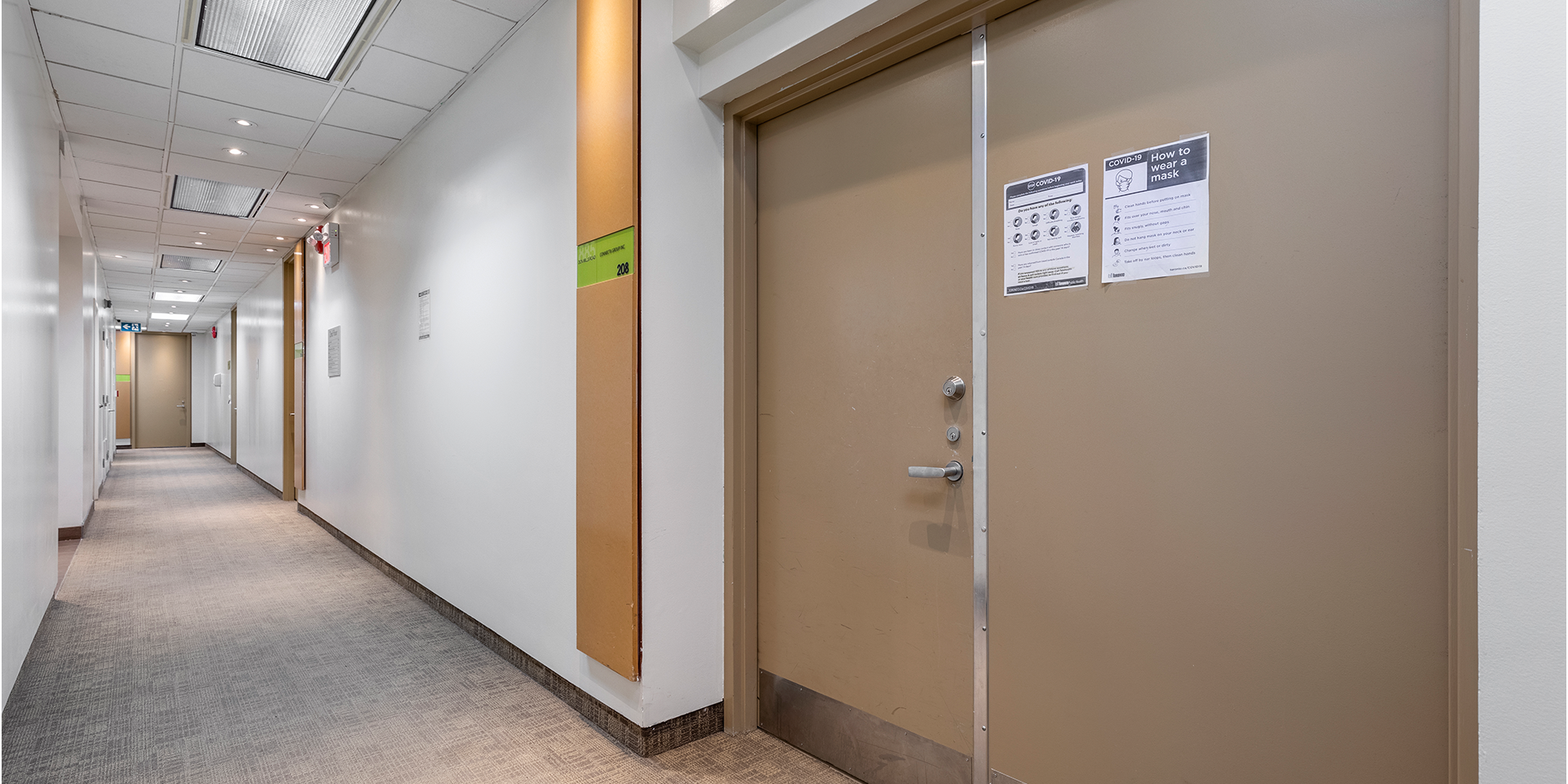 885 Don Mills Road office hallway