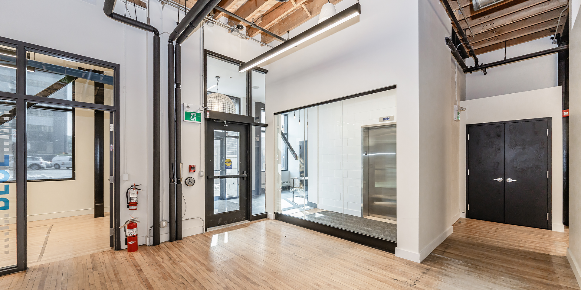 8 Queen Street N Office Entrance