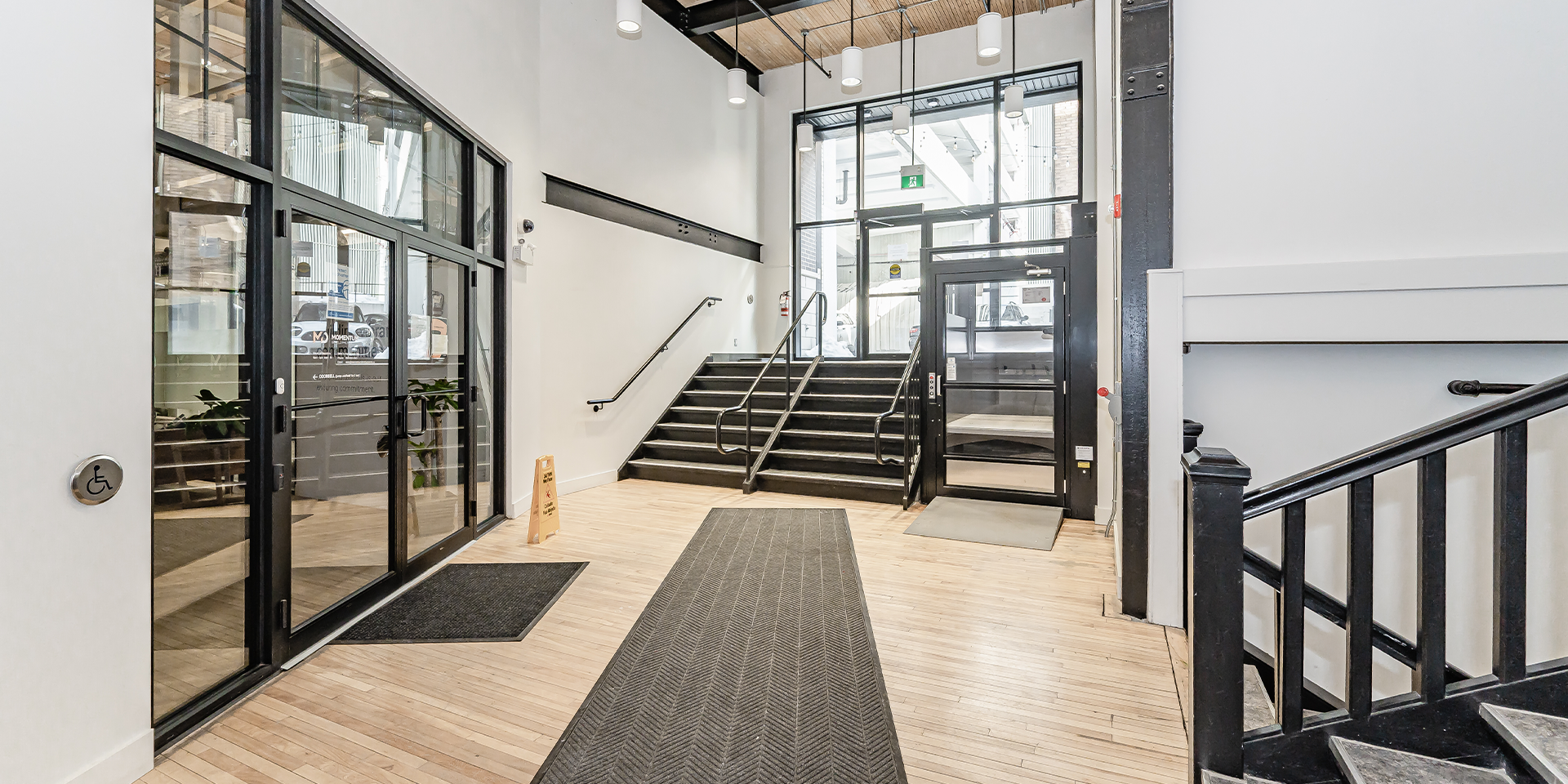 8 Queen Street N Office Entrance