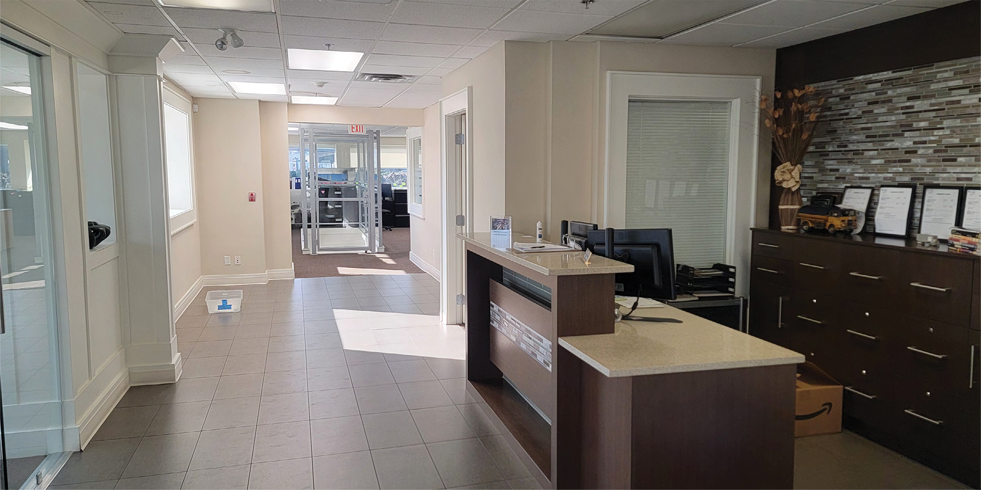 9975 199B Avenue building interior reception area