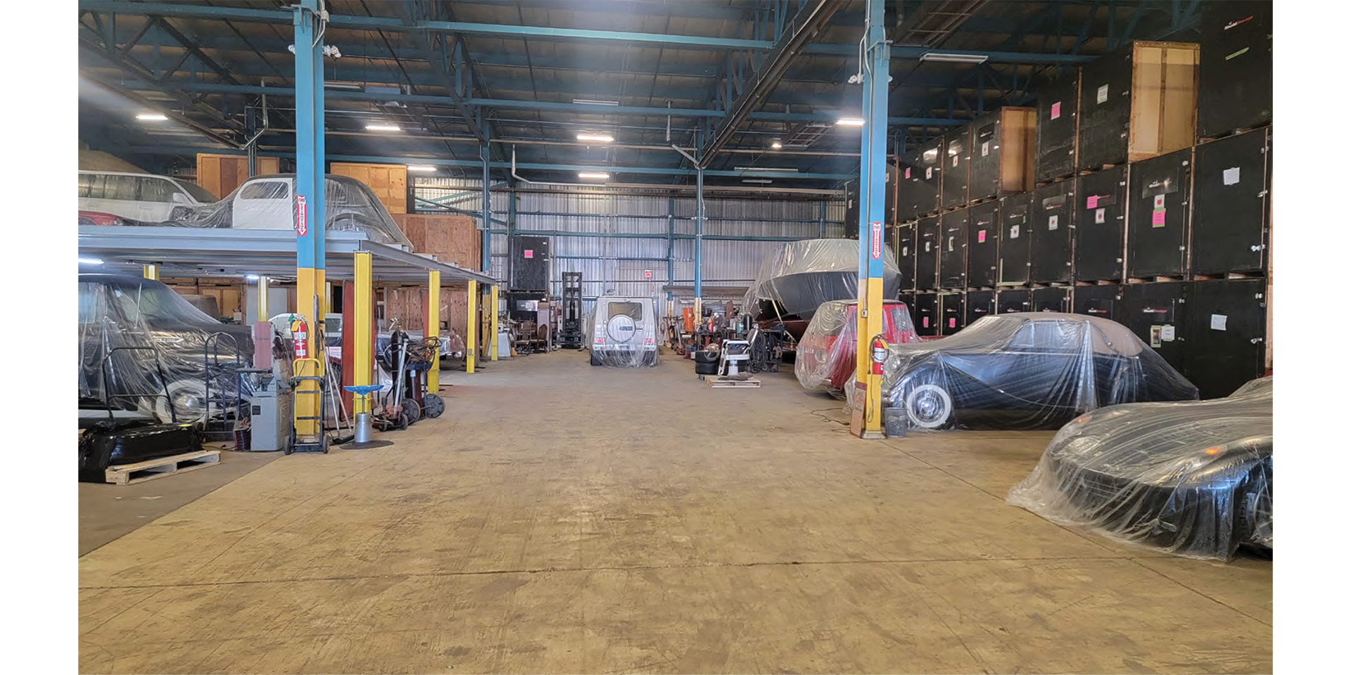 9975 199B Avenue building interior warehouse area
