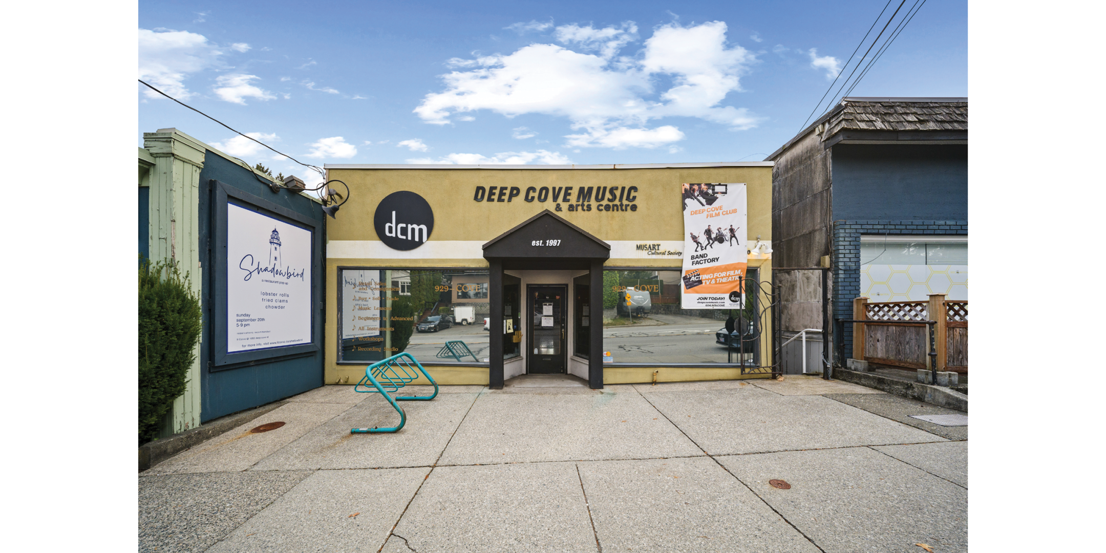 1012-1060 Deep Cove Road & 4260-4266 Mount Seymour Parkway exterior of DCM • IRL