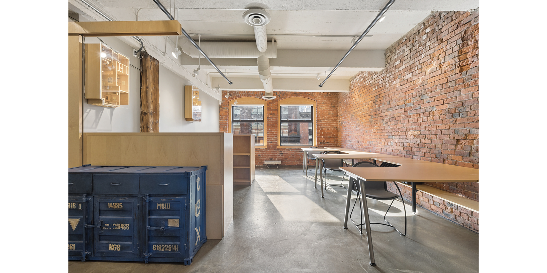 1118 Homer Street building interior Unit 229/230